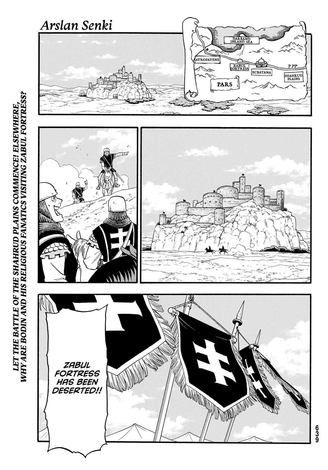 Arslan Senki (ARAKAWA Hiromu) chapter 110 - page 2