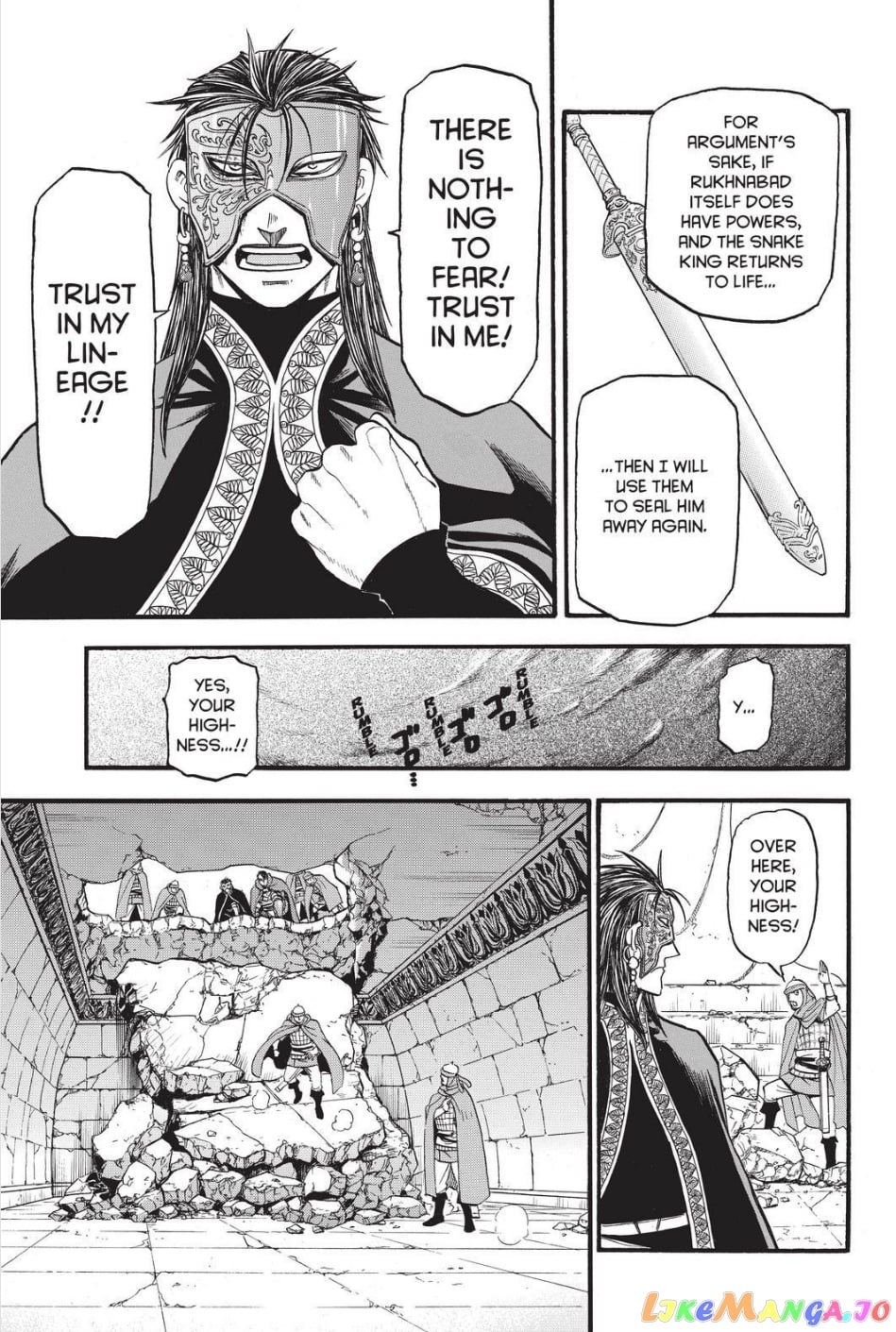 Arslan Senki (ARAKAWA Hiromu) chapter 78 - page 15