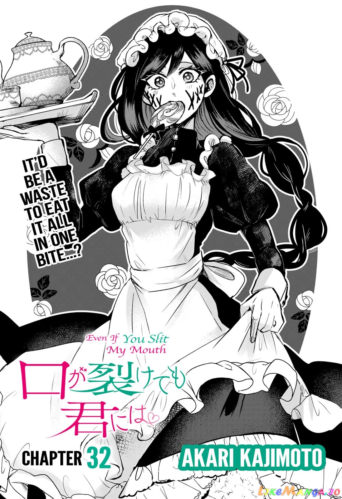 Even If You Slit My Mouth chapter 32 - page 1