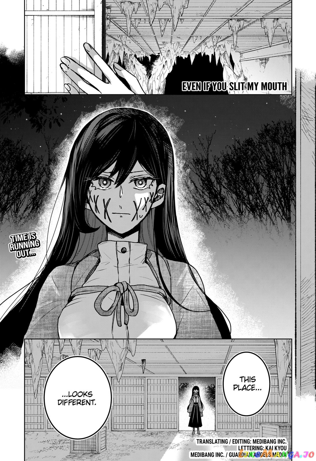 Even If You Slit My Mouth chapter 59 - page 1