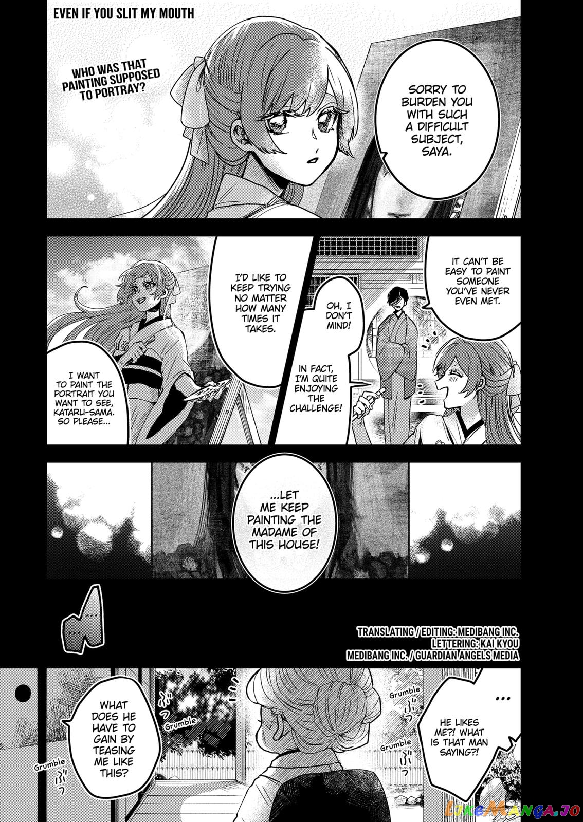 Even If You Slit My Mouth chapter 60 - page 1