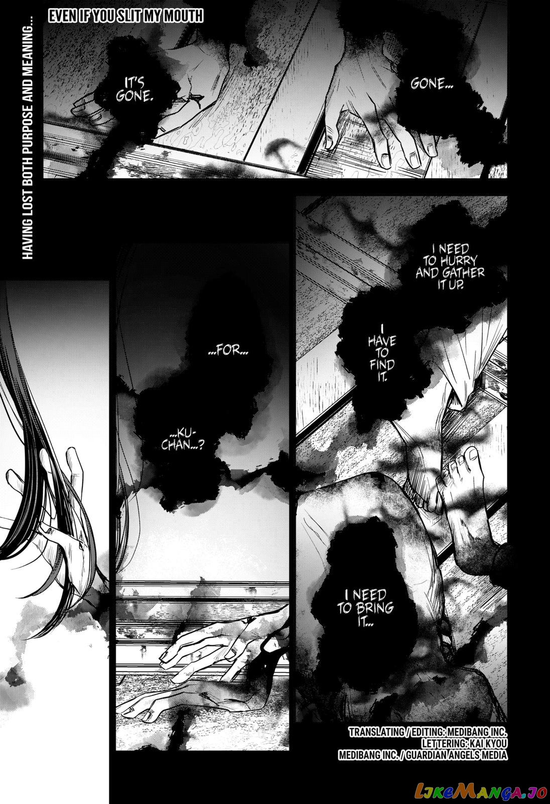 Even If You Slit My Mouth chapter 38 - page 1