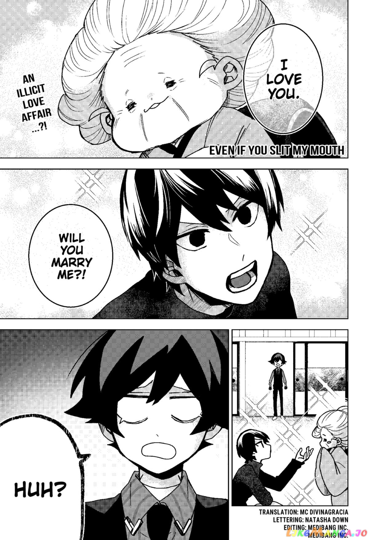 Even If You Slit My Mouth chapter 73 - page 1