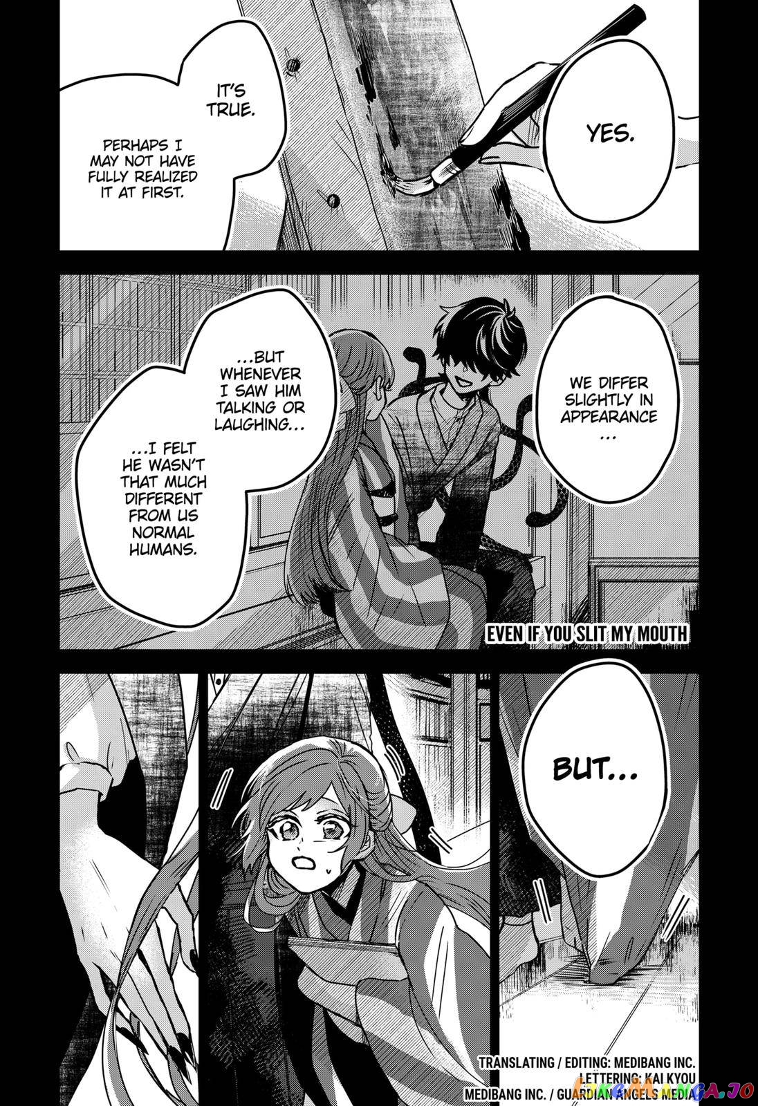Even If You Slit My Mouth chapter 42 - page 1