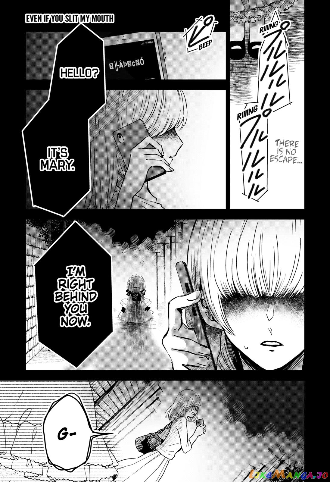 Even If You Slit My Mouth chapter 29 - page 1