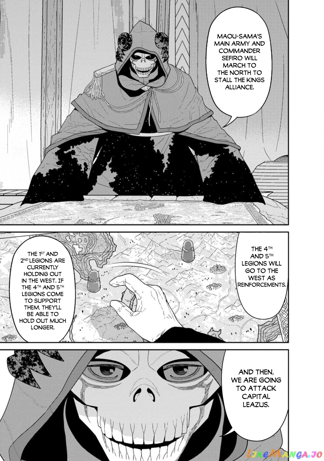 Maou Gun Saikyou No Majutsushi Wa Ningen Datta chapter 32.1 - page 34