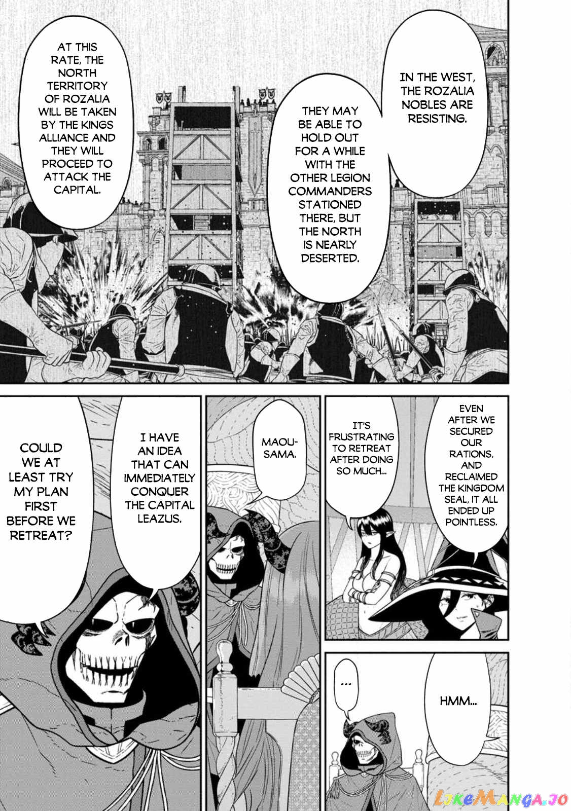 Maou Gun Saikyou No Majutsushi Wa Ningen Datta chapter 32.1 - page 6