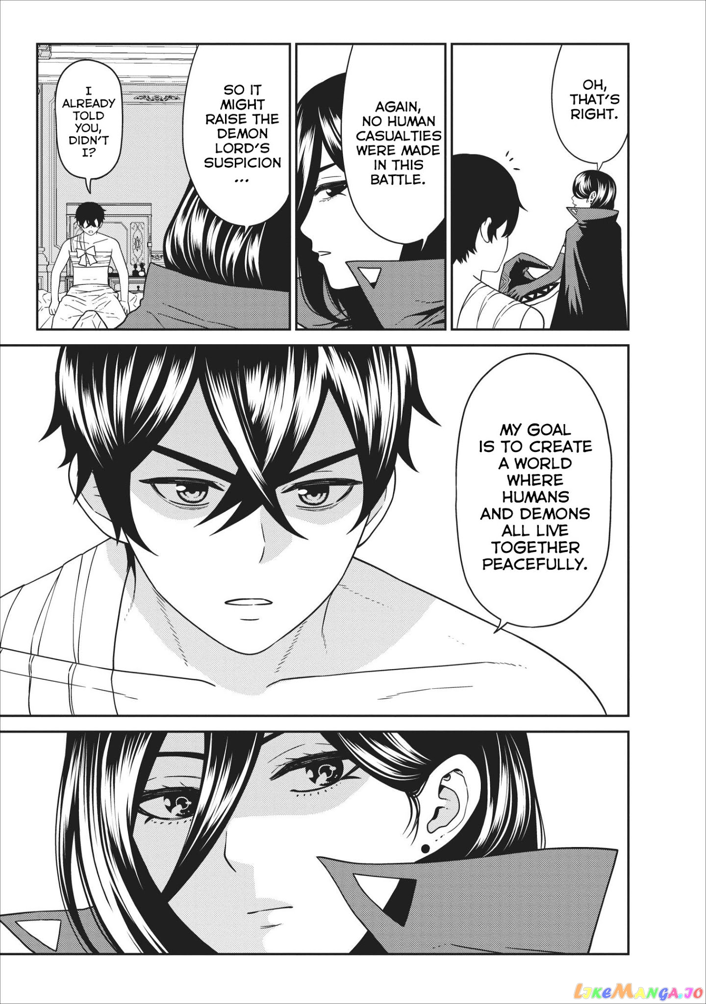 Maou Gun Saikyou No Majutsushi Wa Ningen Datta chapter 4 - page 6