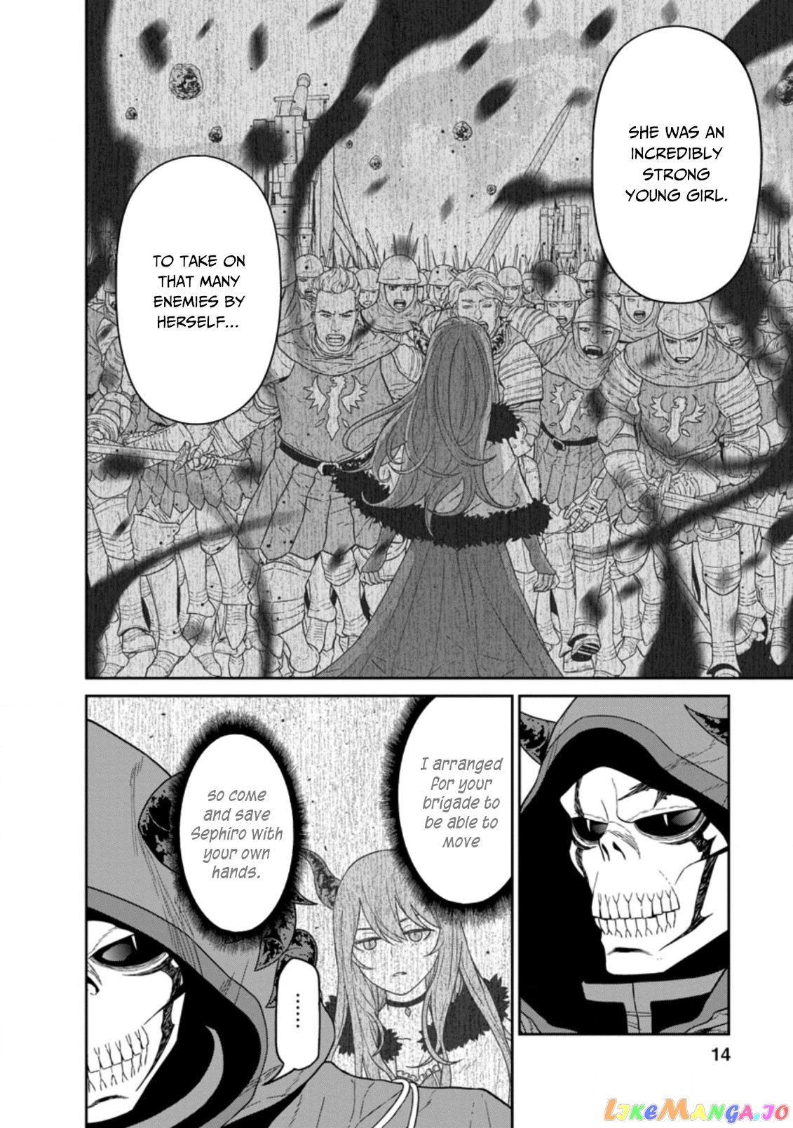 Maou Gun Saikyou No Majutsushi Wa Ningen Datta chapter 17.2 - page 3