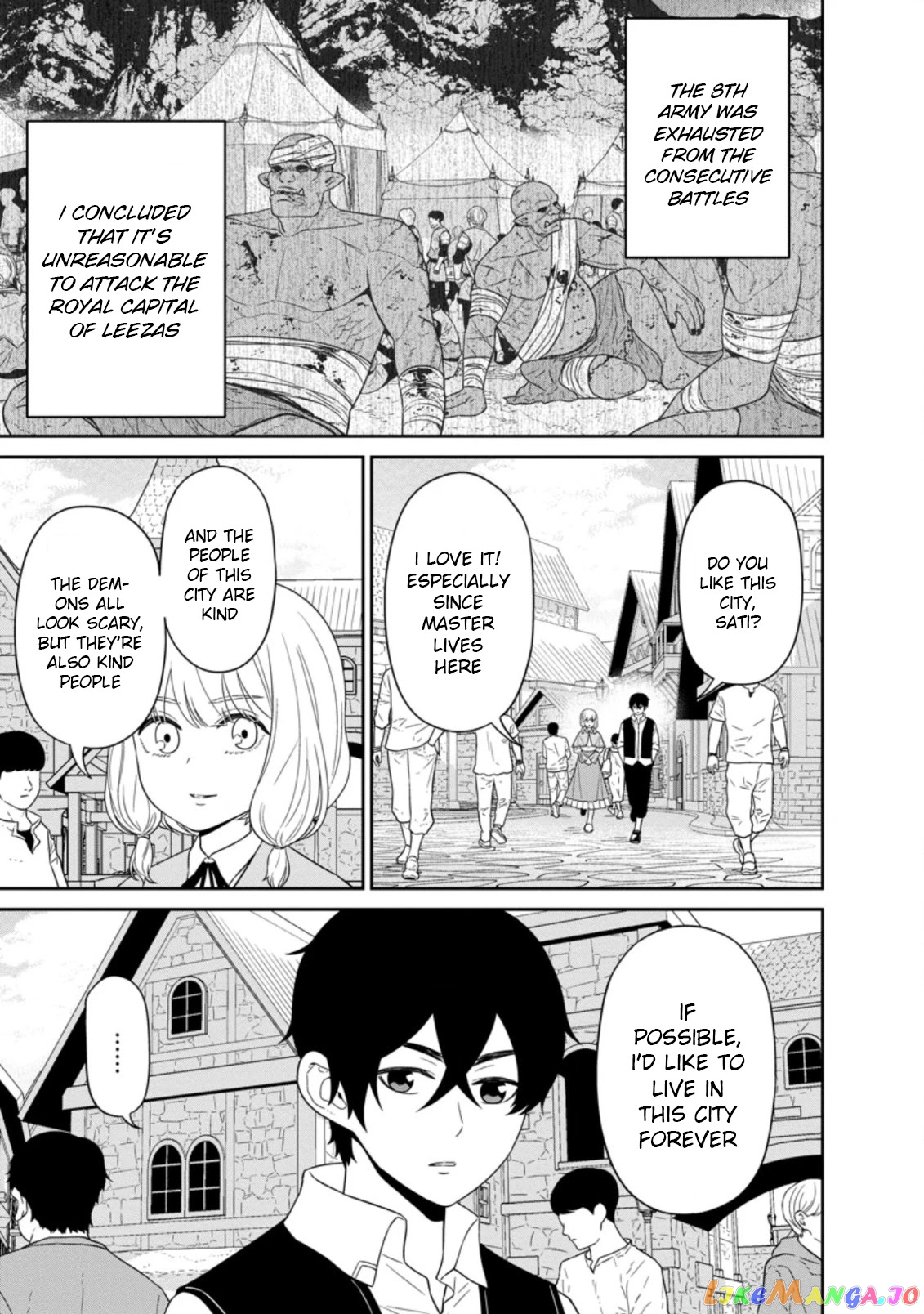 Maou Gun Saikyou No Majutsushi Wa Ningen Datta chapter 25.1 - page 7