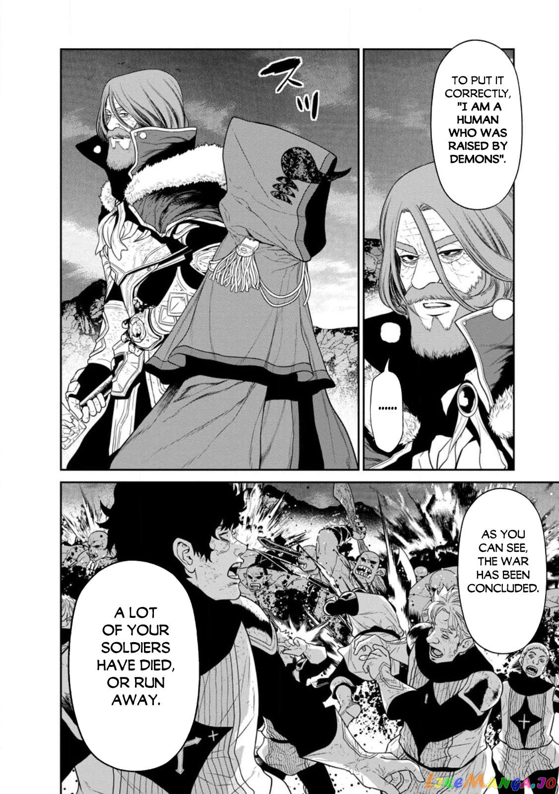 Maou Gun Saikyou No Majutsushi Wa Ningen Datta Chapter 37 - page 3