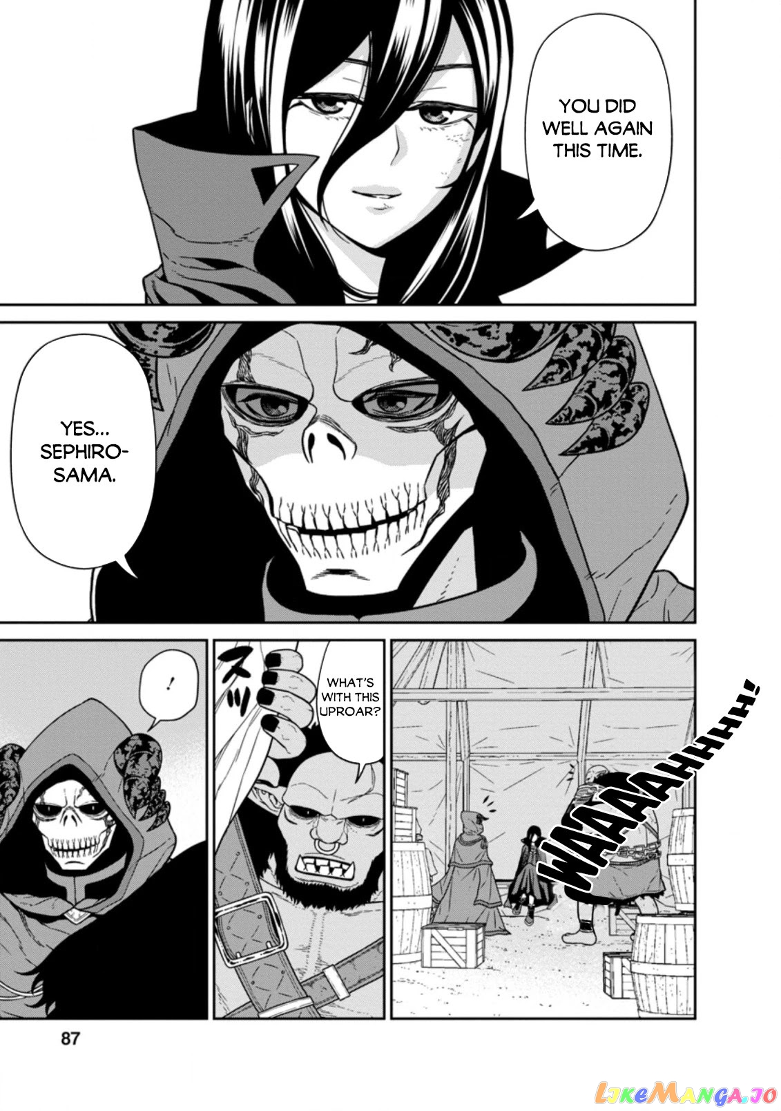 Maou Gun Saikyou No Majutsushi Wa Ningen Datta chapter 19.1 - page 8