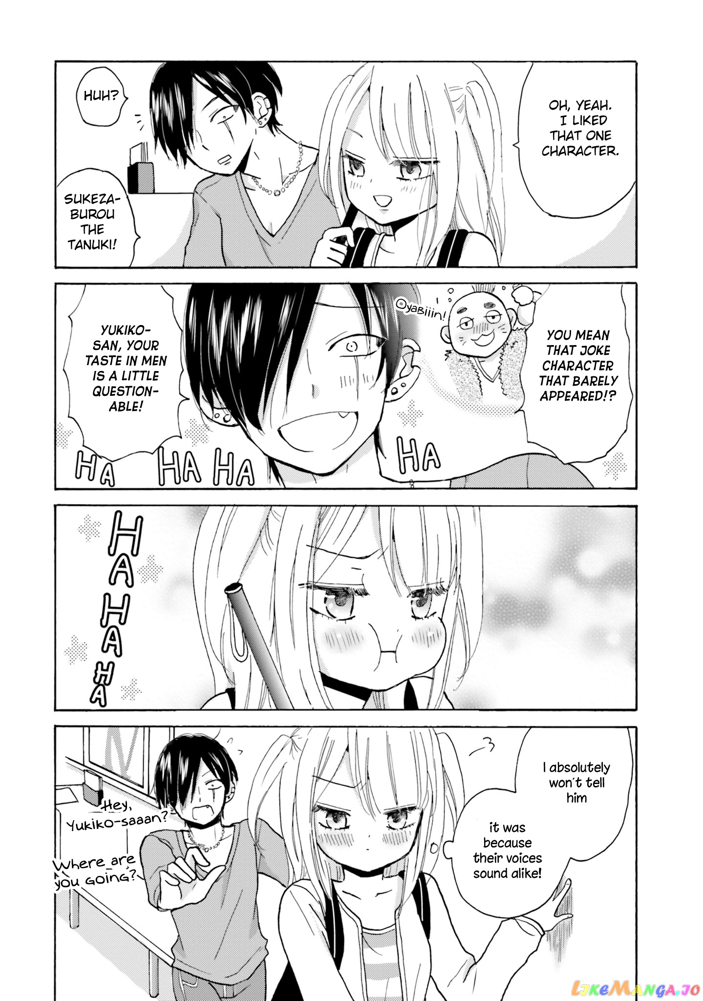 Yankee-Kun To Hakujou Gaaru chapter 4 - page 9