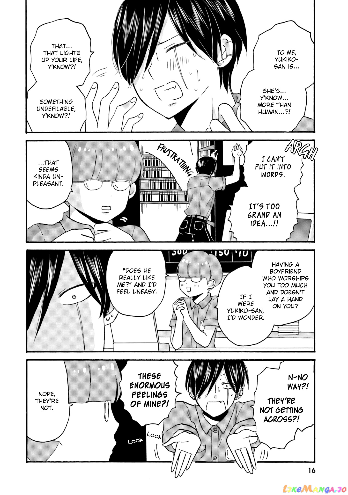 Yankee-Kun To Hakujou Gaaru chapter 57 - page 4