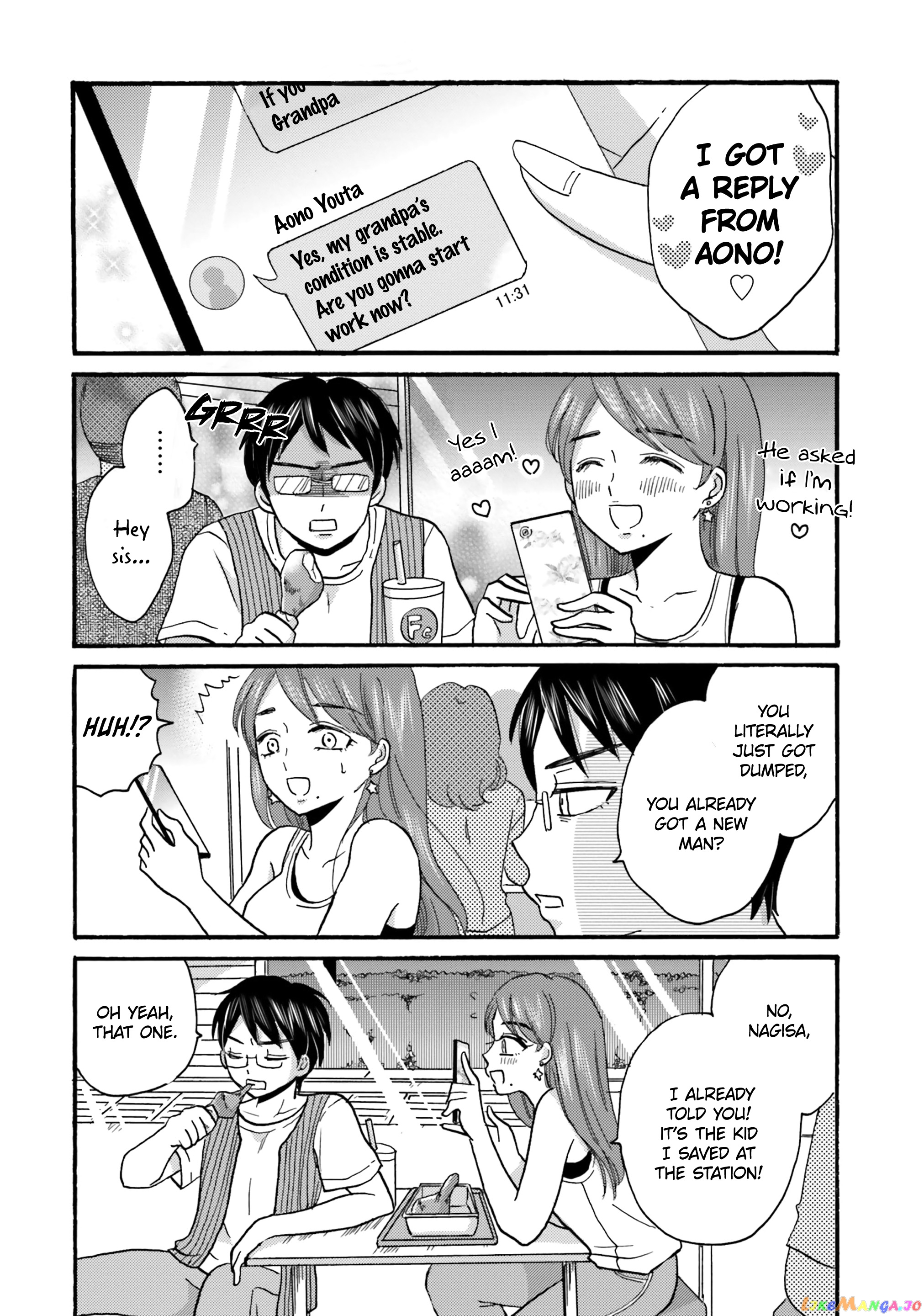 Yankee-Kun To Hakujou Gaaru chapter 102 - page 24