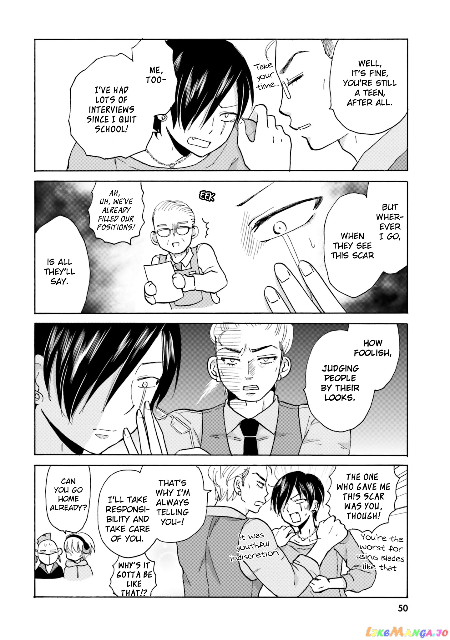 Yankee-Kun To Hakujou Gaaru chapter 6 - page 7
