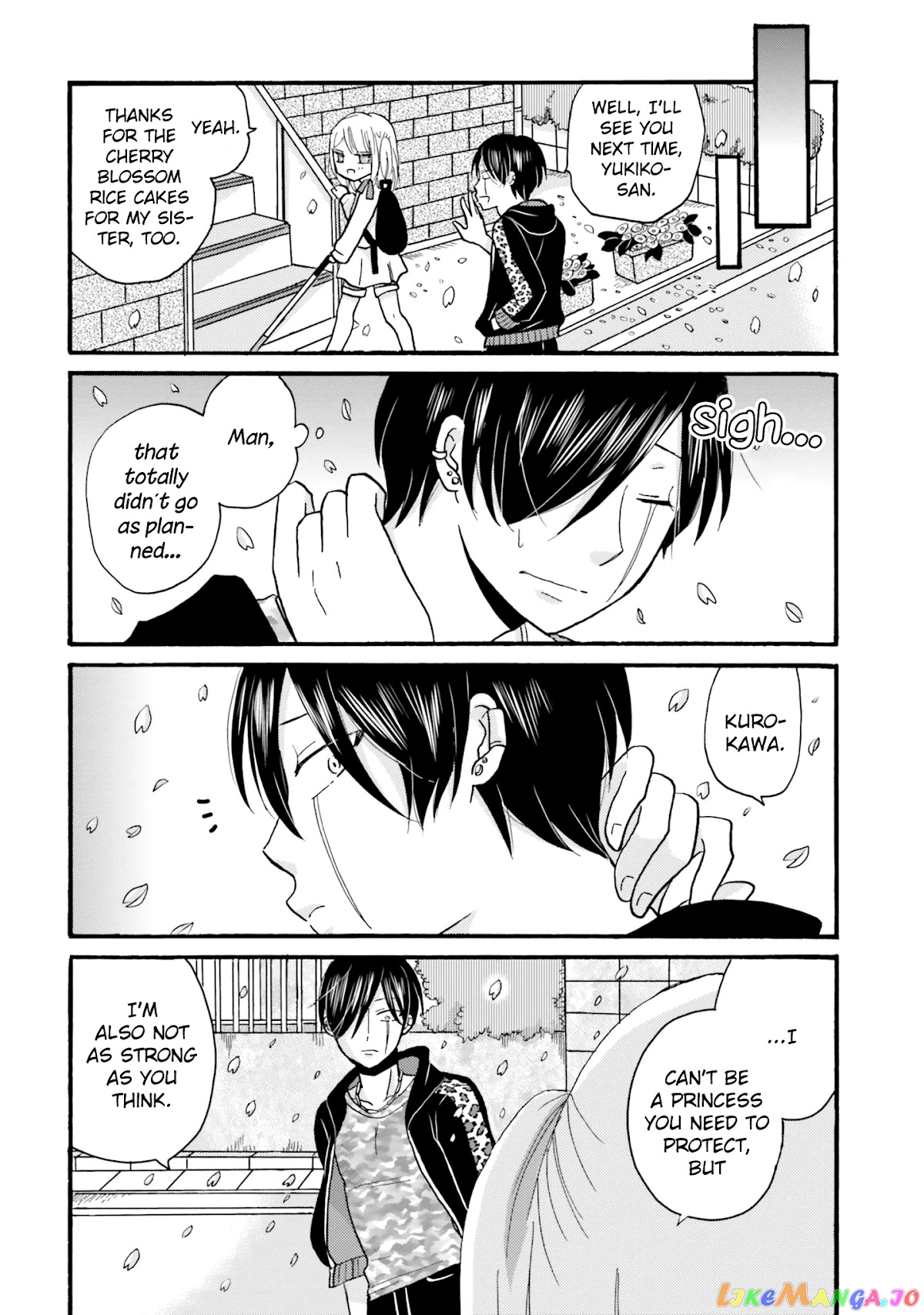 Yankee-Kun To Hakujou Gaaru chapter 83 - page 12