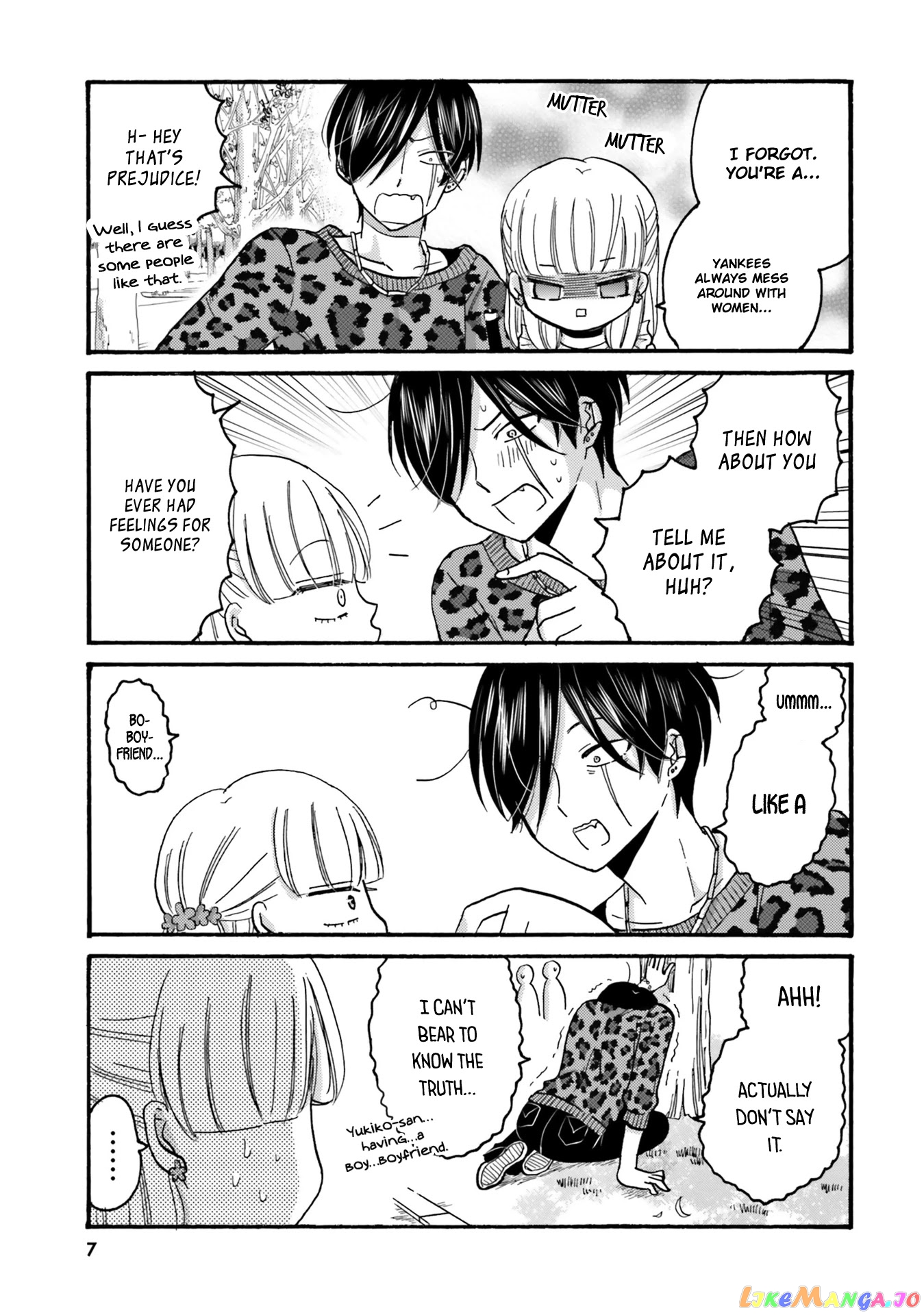 Yankee-Kun To Hakujou Gaaru chapter 84 - page 11