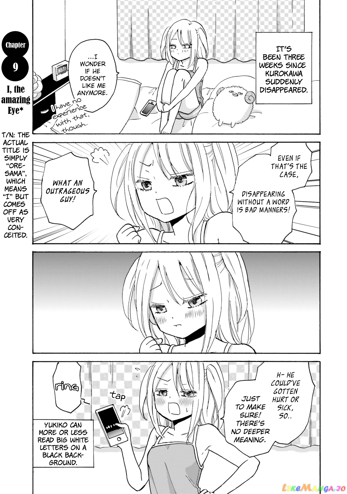 Yankee-Kun To Hakujou Gaaru chapter 9 - page 2