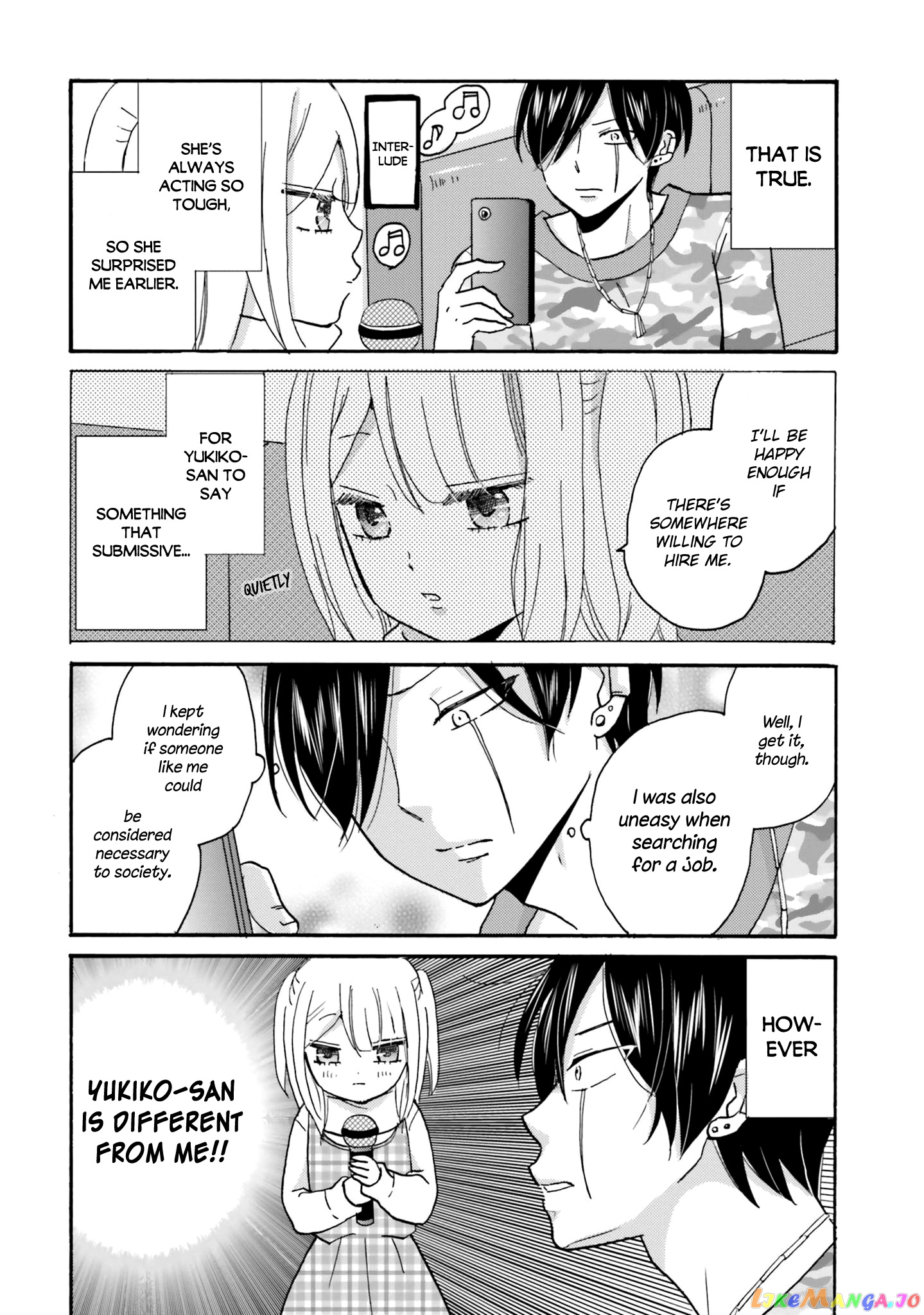 Yankee-Kun To Hakujou Gaaru chapter 62 - page 8