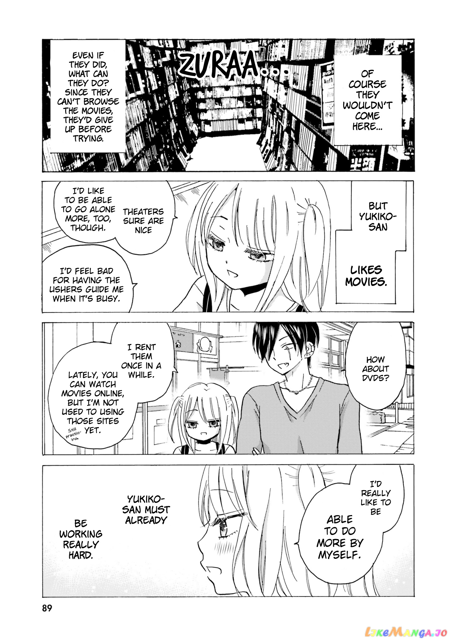 Yankee-Kun To Hakujou Gaaru chapter 11 - page 8