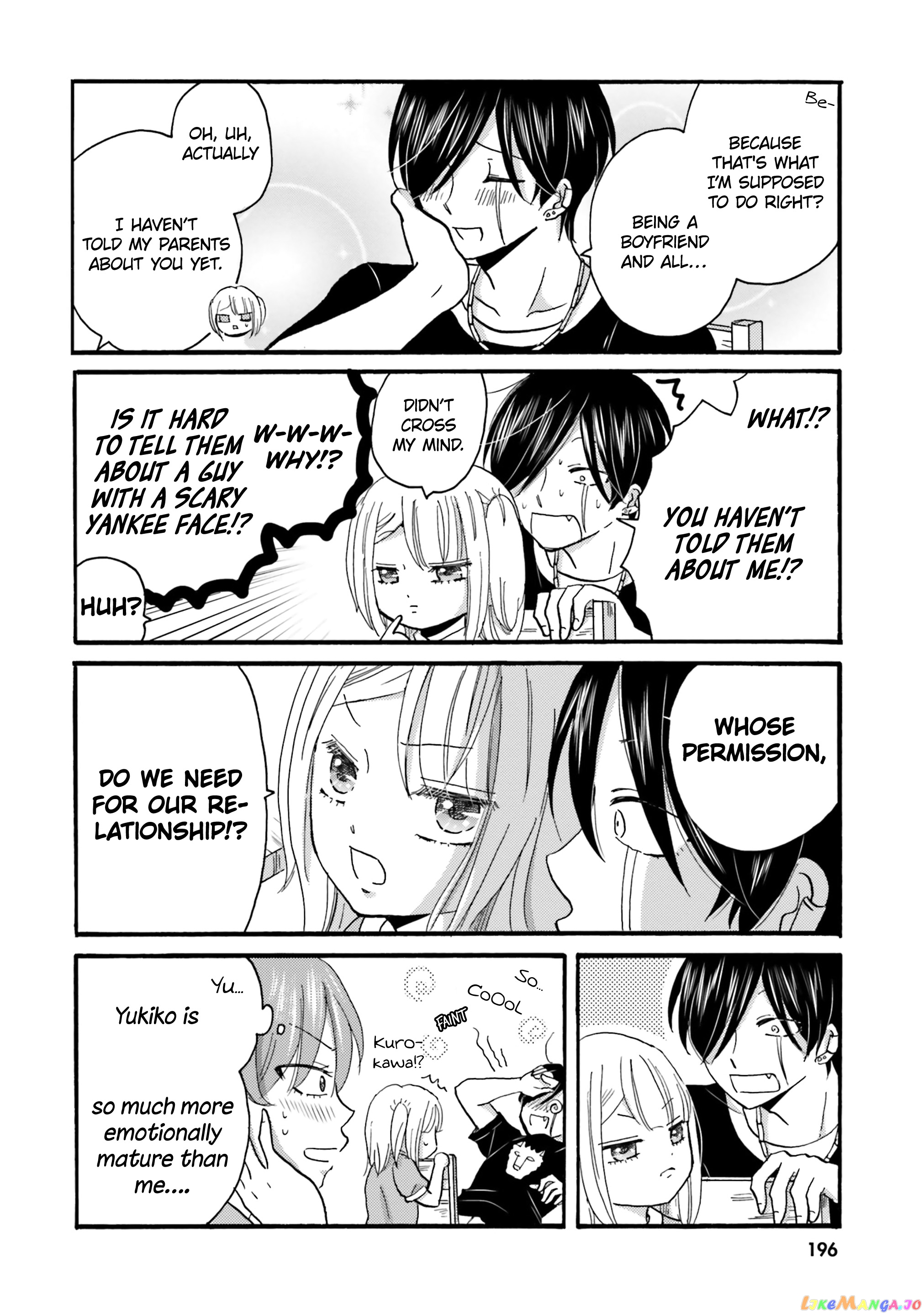 Yankee-Kun To Hakujou Gaaru chapter 108 - page 22