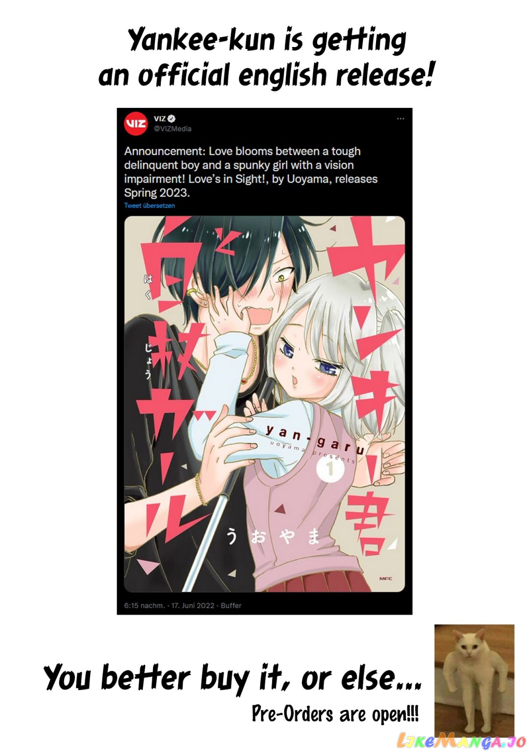 Yankee-Kun To Hakujou Gaaru chapter 89 - page 2