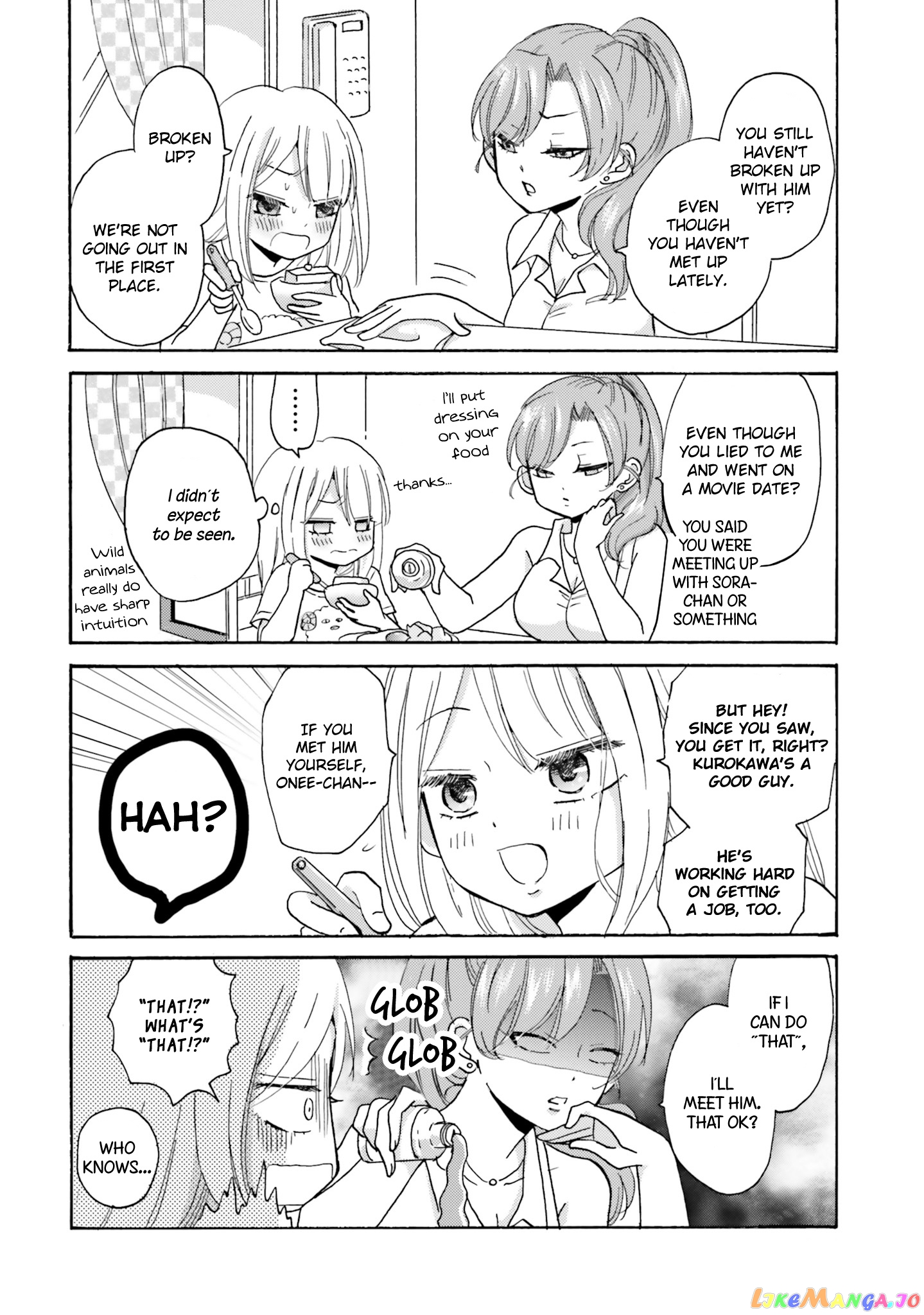 Yankee-Kun To Hakujou Gaaru chapter 14 - page 4