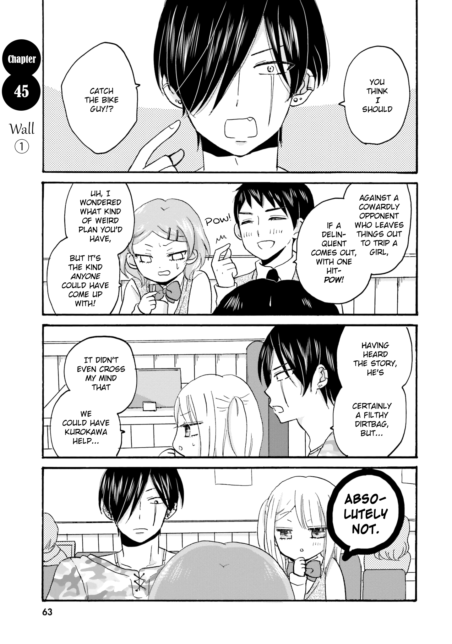 Yankee-Kun To Hakujou Gaaru chapter 45 - page 2