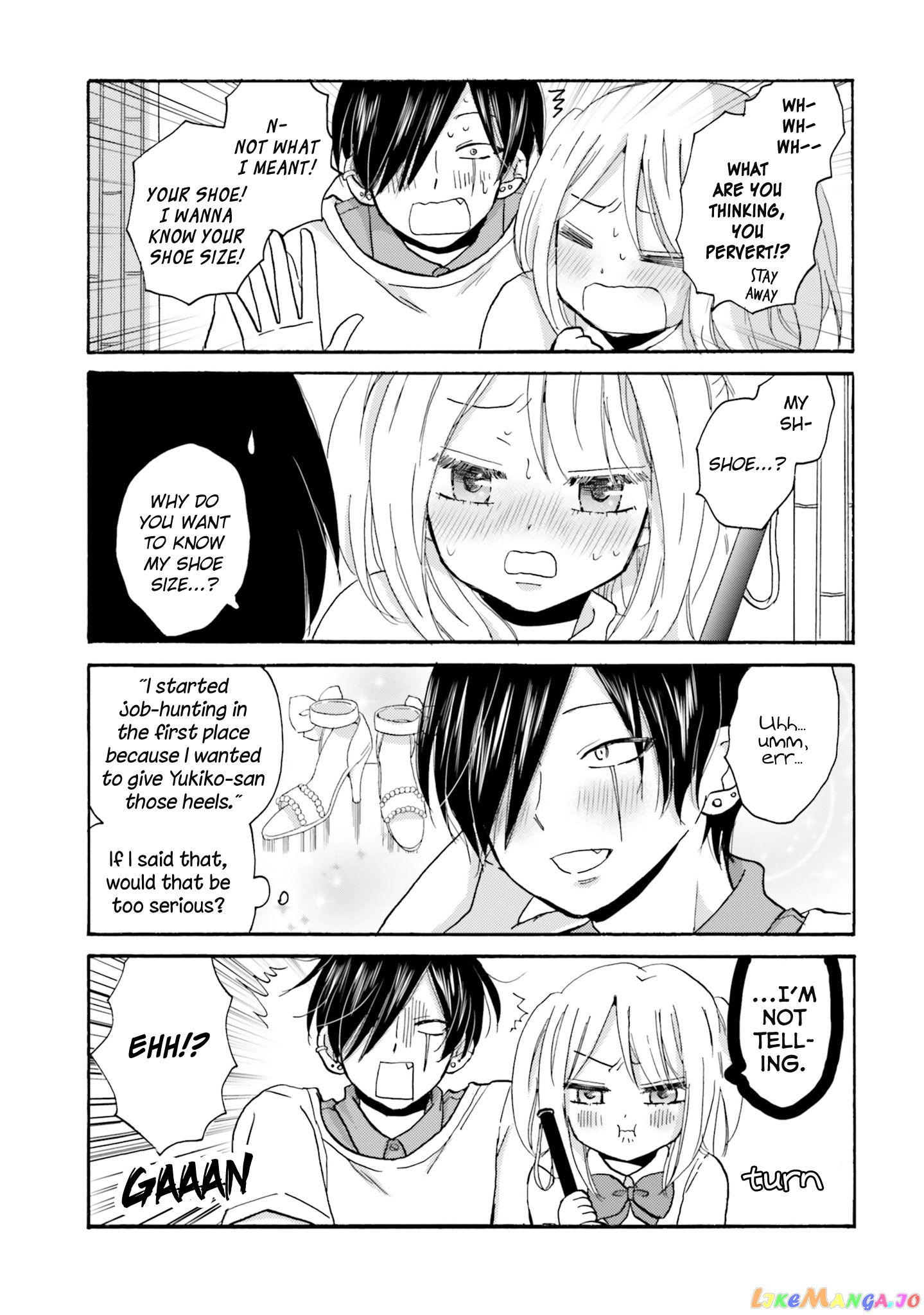 Yankee-Kun To Hakujou Gaaru chapter 16 - page 6