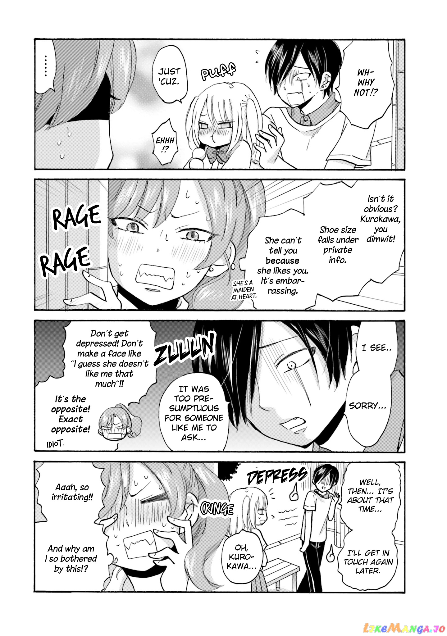 Yankee-Kun To Hakujou Gaaru chapter 16 - page 7