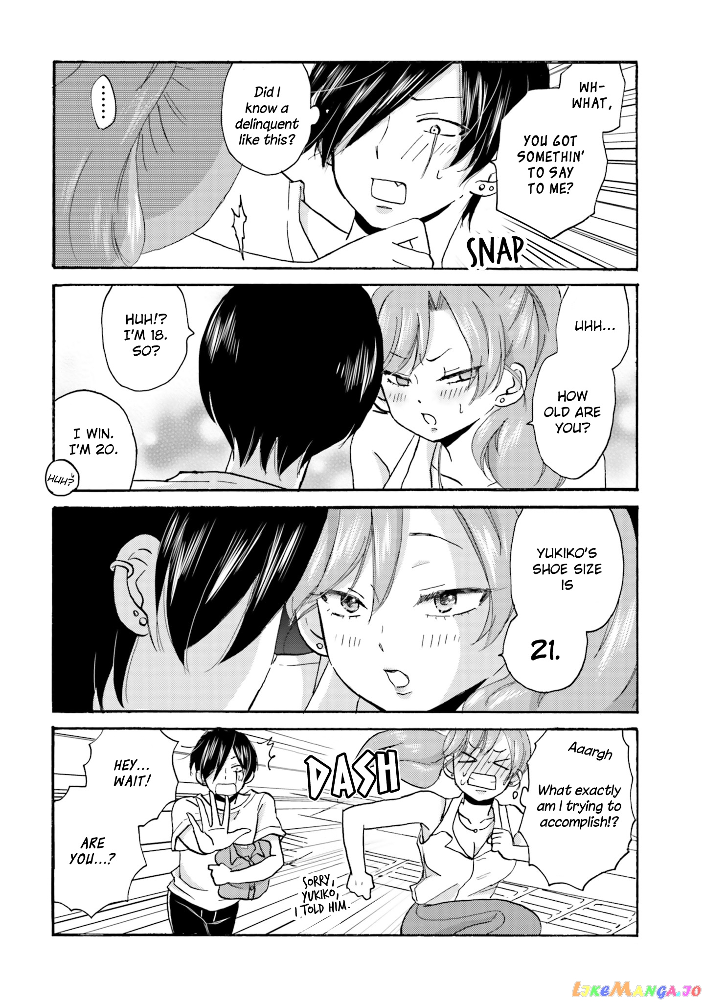 Yankee-Kun To Hakujou Gaaru chapter 16 - page 9