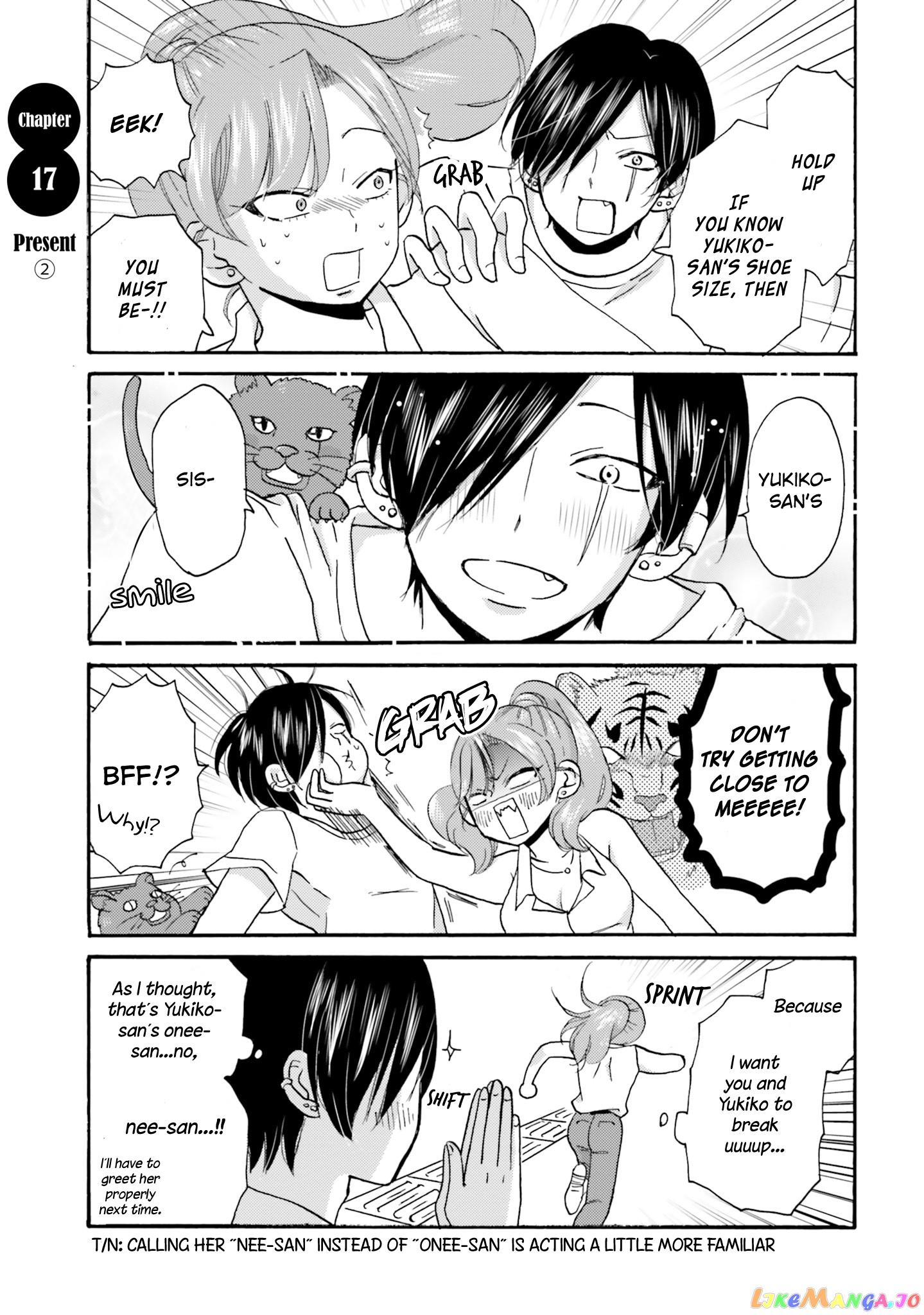 Yankee-Kun To Hakujou Gaaru chapter 17 - page 2