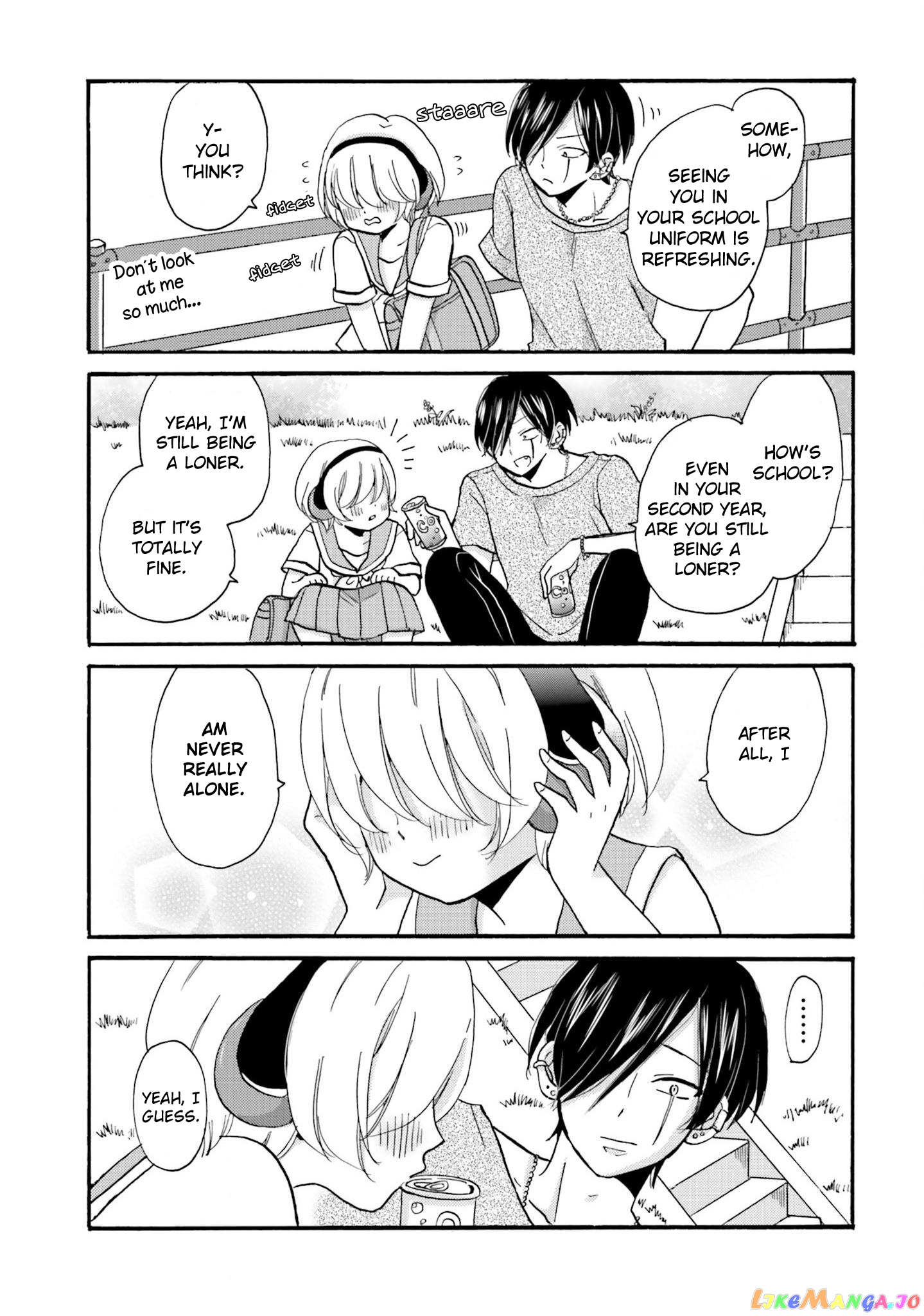 Yankee-Kun To Hakujou Gaaru chapter 24 - page 9