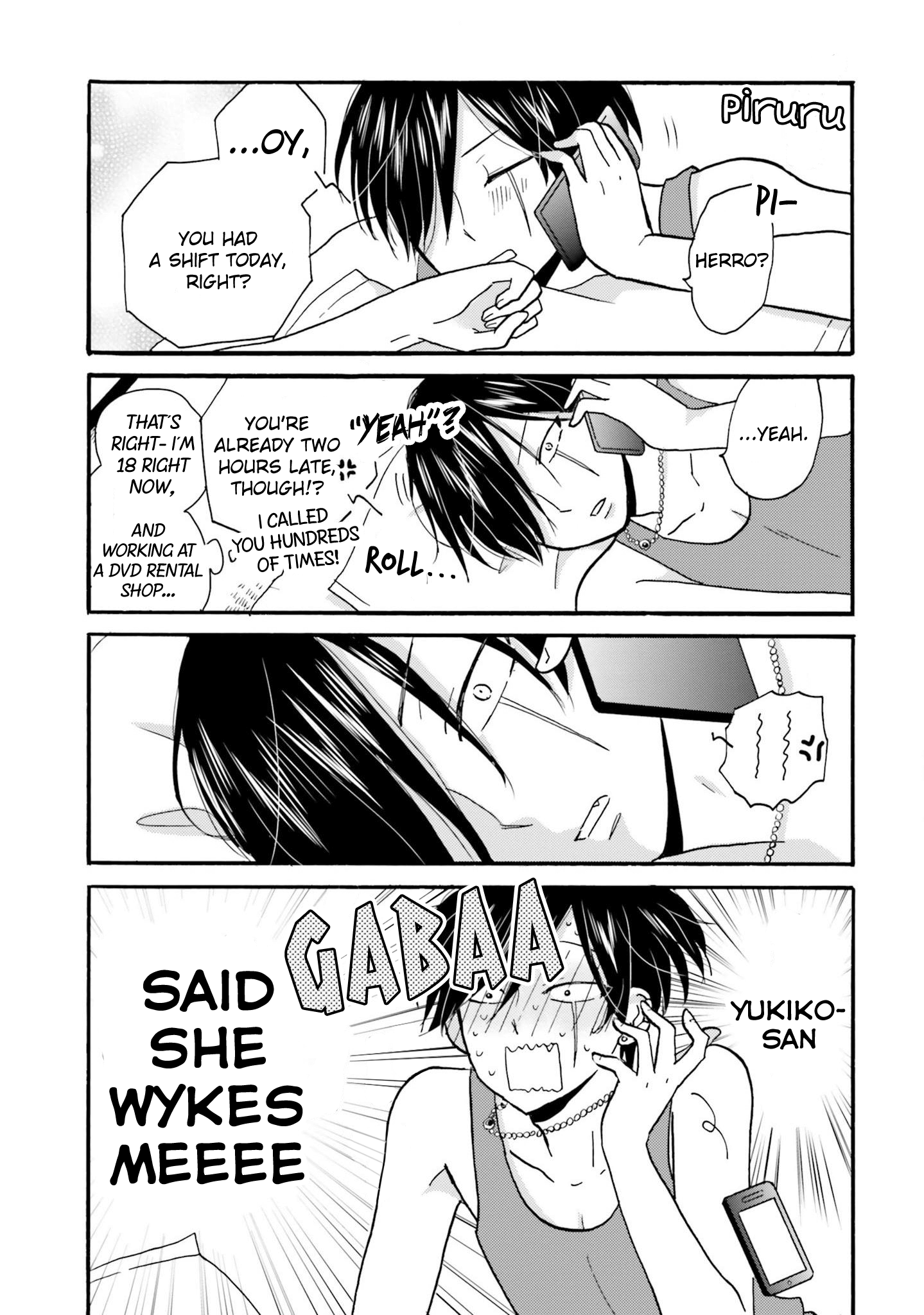 Yankee-Kun To Hakujou Gaaru chapter 32 - page 16