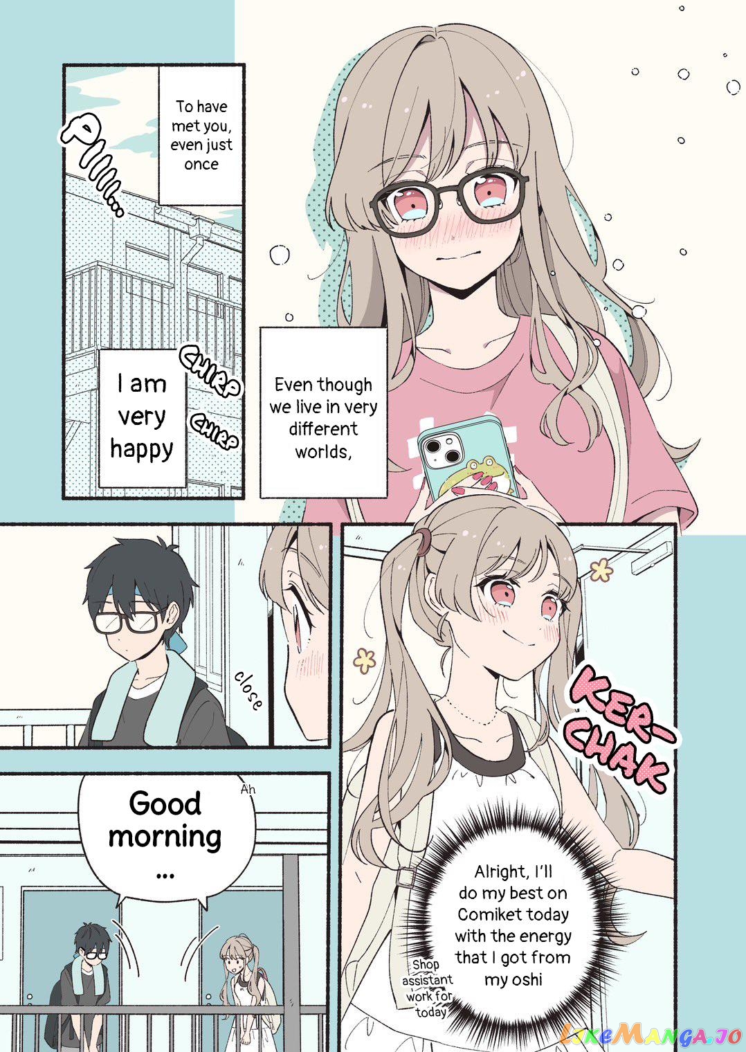 The Two People Who Idolize Each Other Won't Fall in Love Chapter 2 - page 3