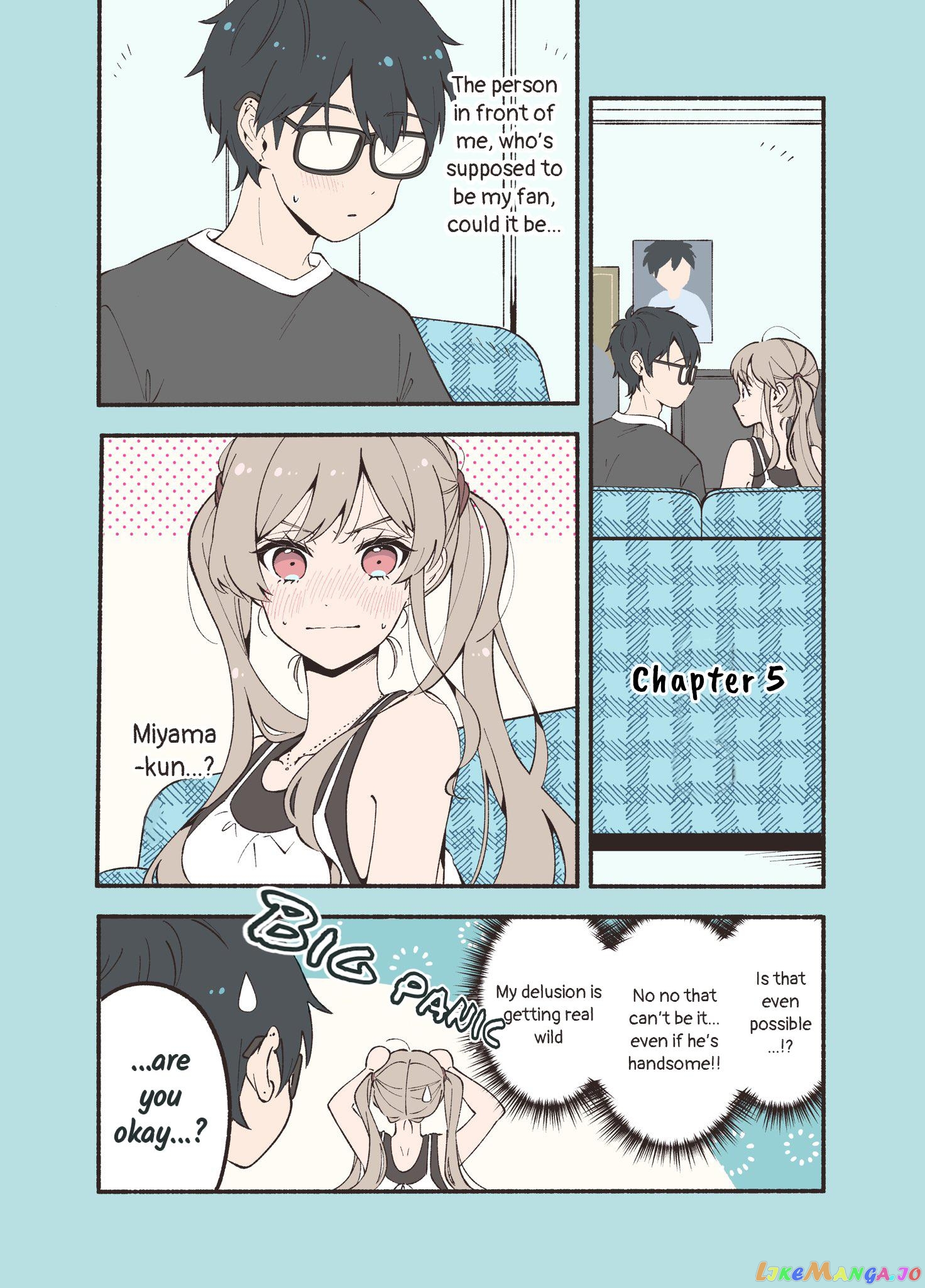 The Two People Who Idolize Each Other Won't Fall in Love Chapter 5 - page 1