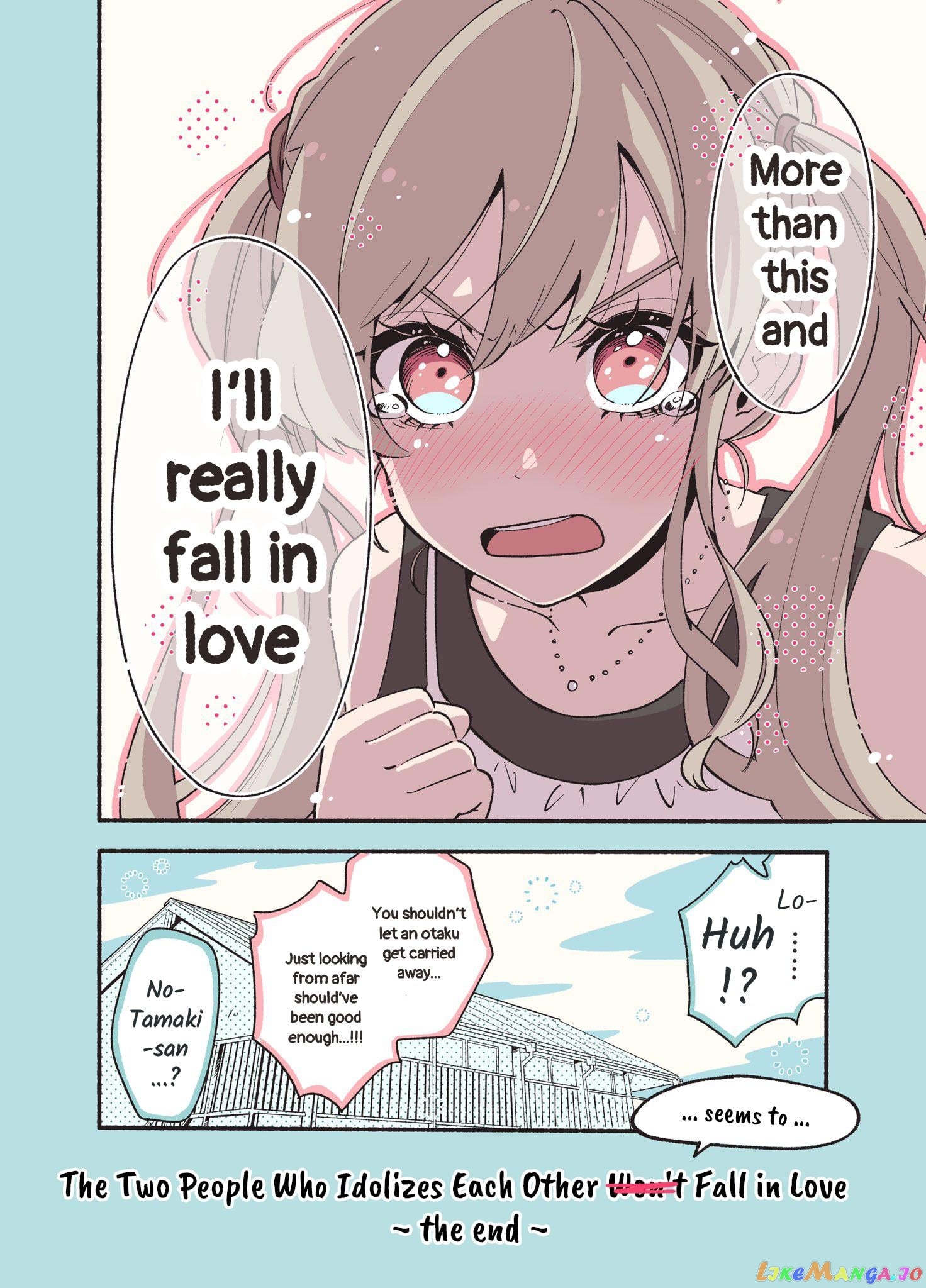 The Two People Who Idolize Each Other Won't Fall in Love Chapter 6 - page 4