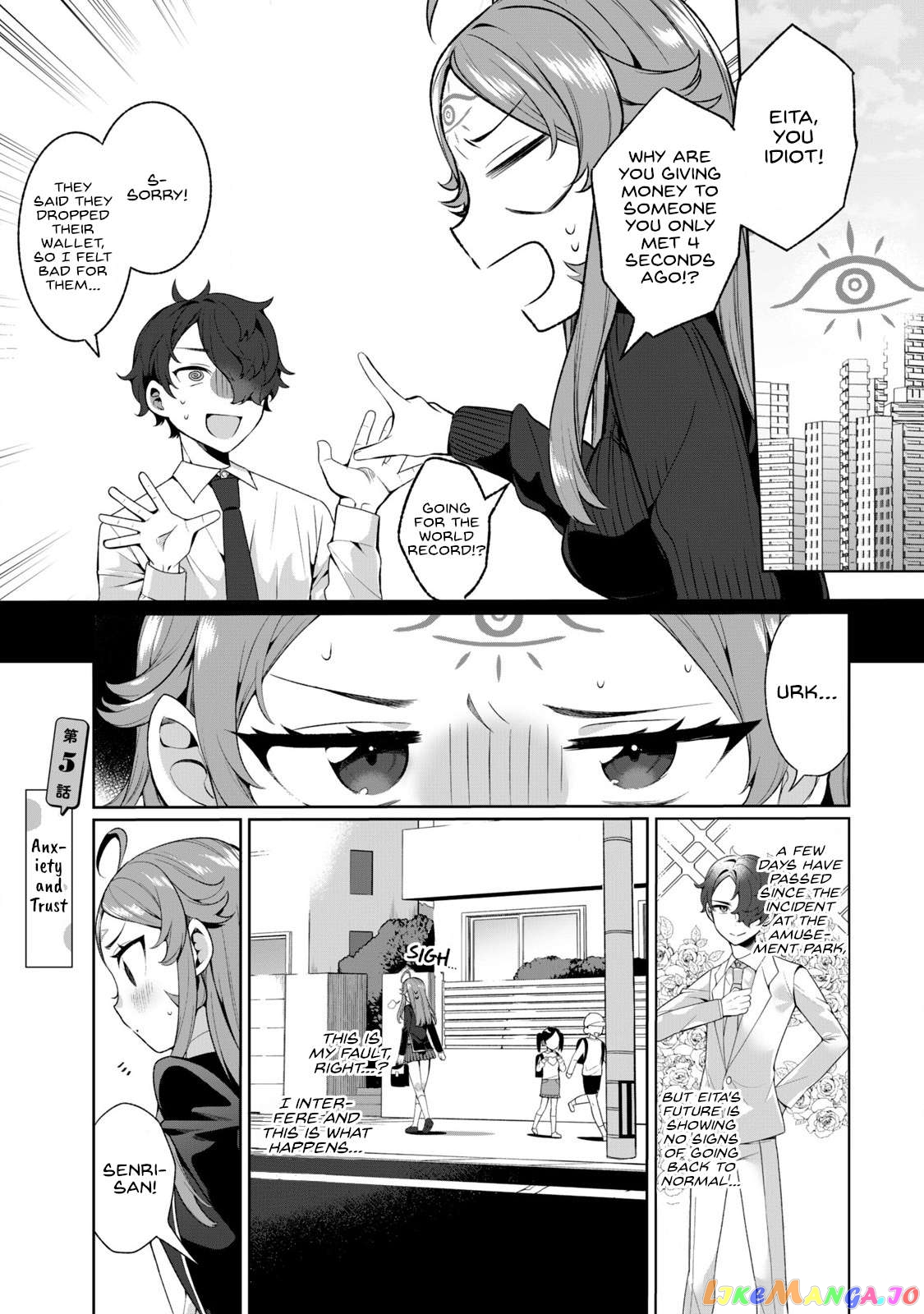 Koi To Senrigan To Aonisai Chapter 5 - page 1