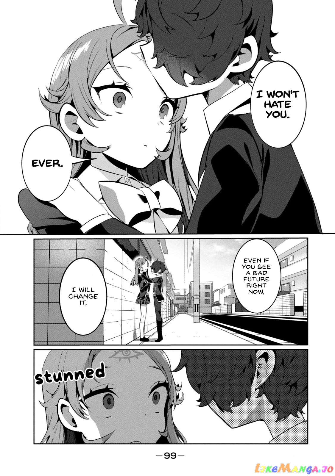 Koi To Senrigan To Aonisai Chapter 5 - page 13
