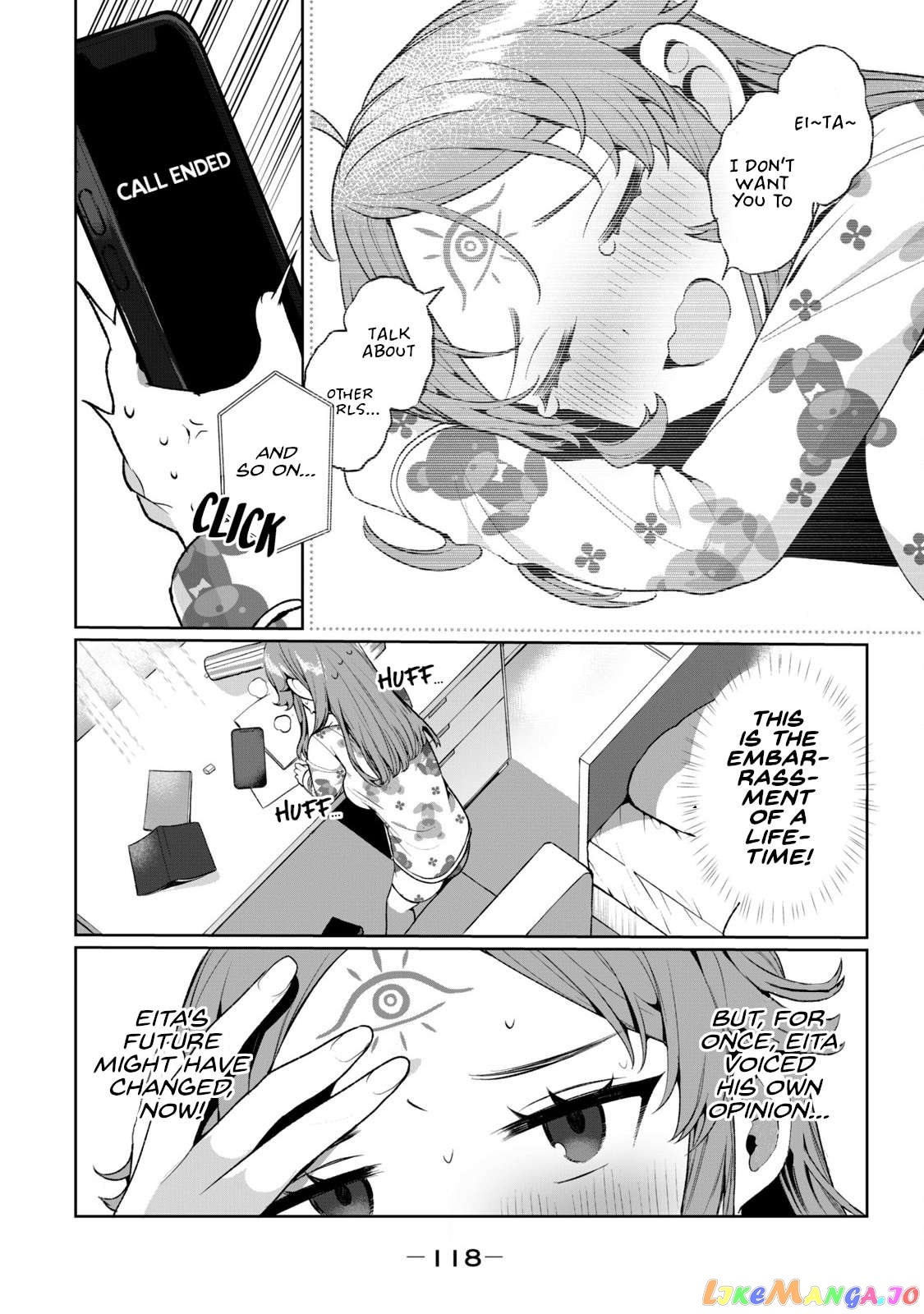 Koi To Senrigan To Aonisai Chapter 6 - page 14