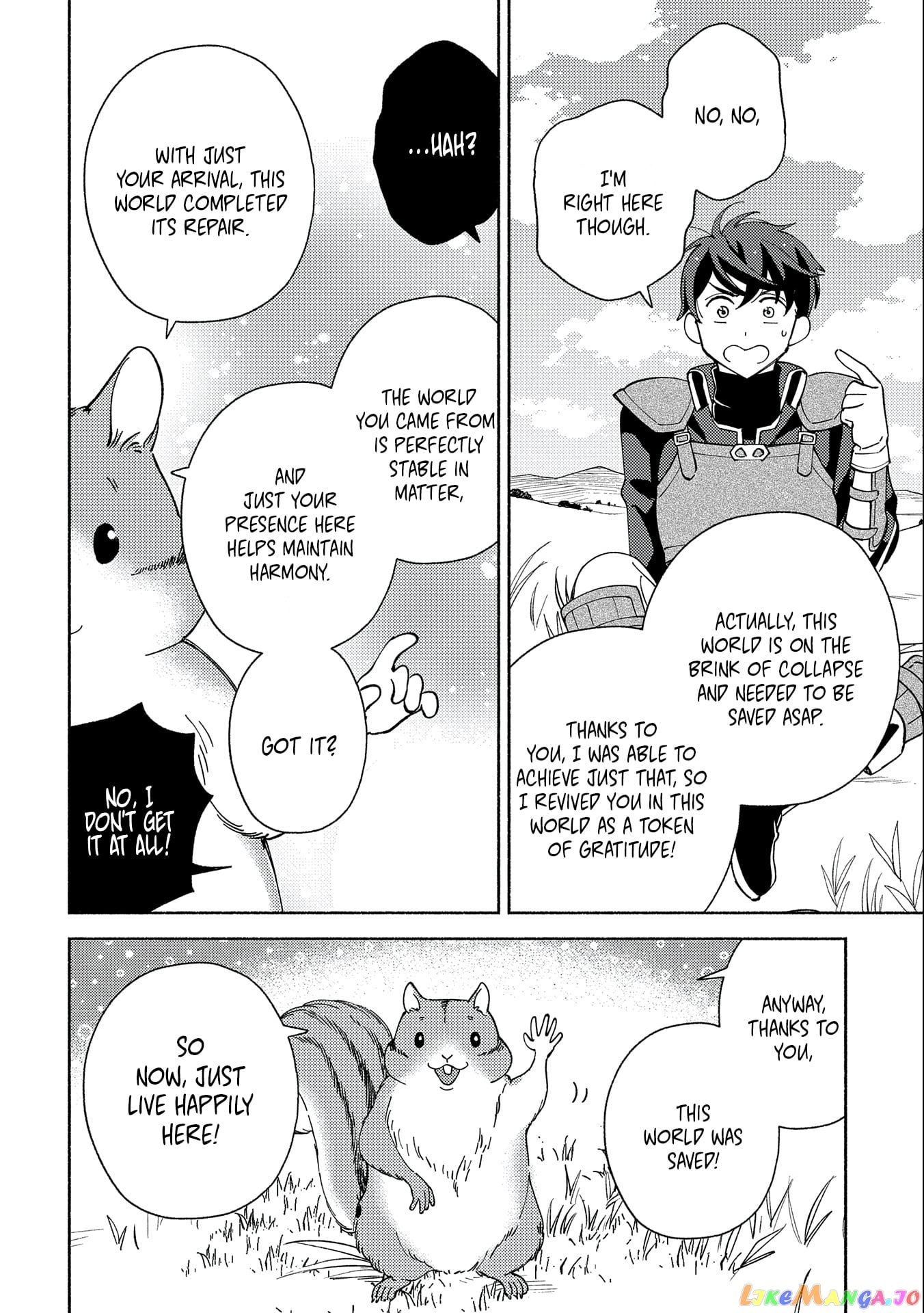 Mofumofu To Mukumuku To Isekai Hyouryuu Seikatsu Chapter 1 - page 11