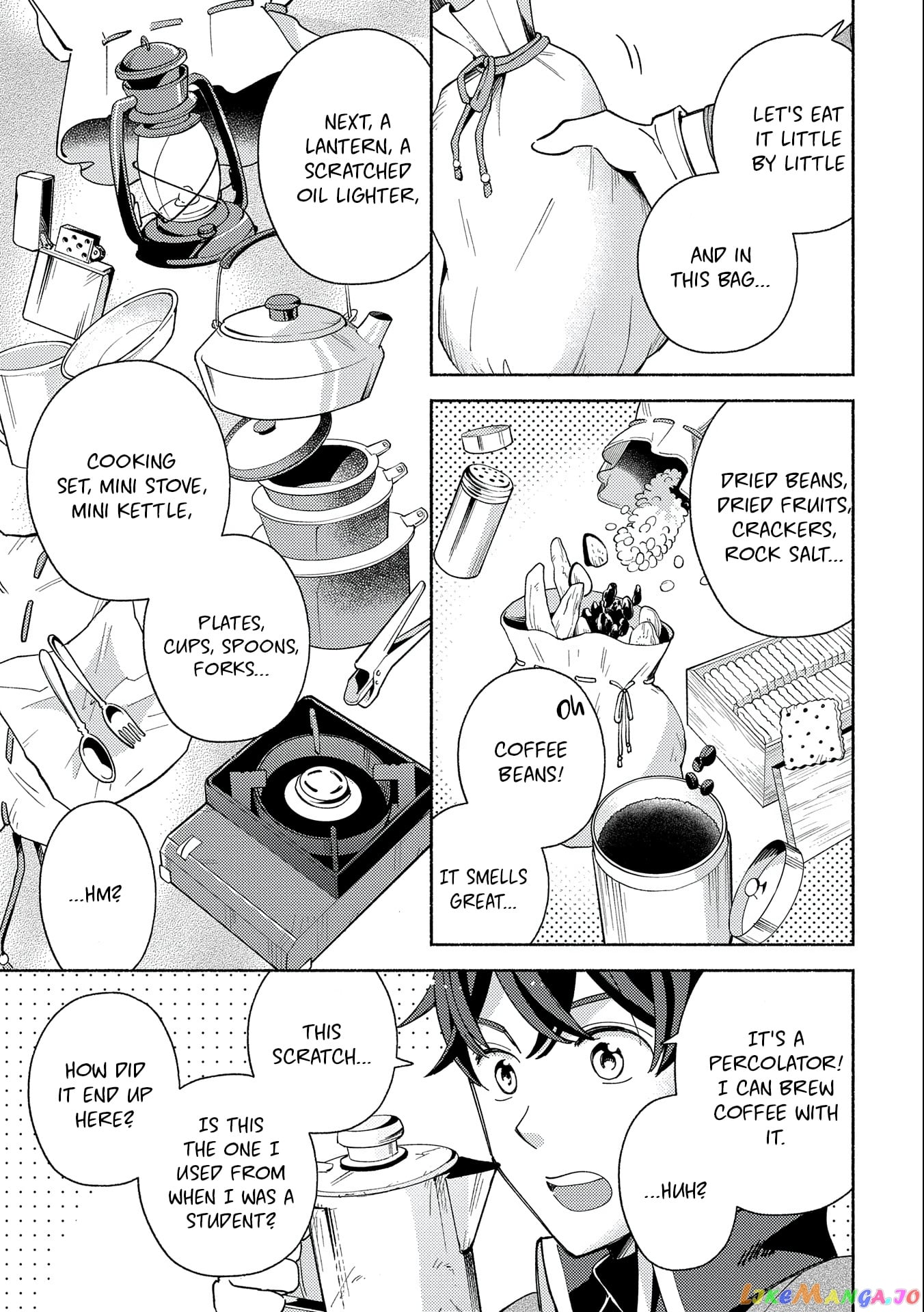 Mofumofu To Mukumuku To Isekai Hyouryuu Seikatsu Chapter 1 - page 14