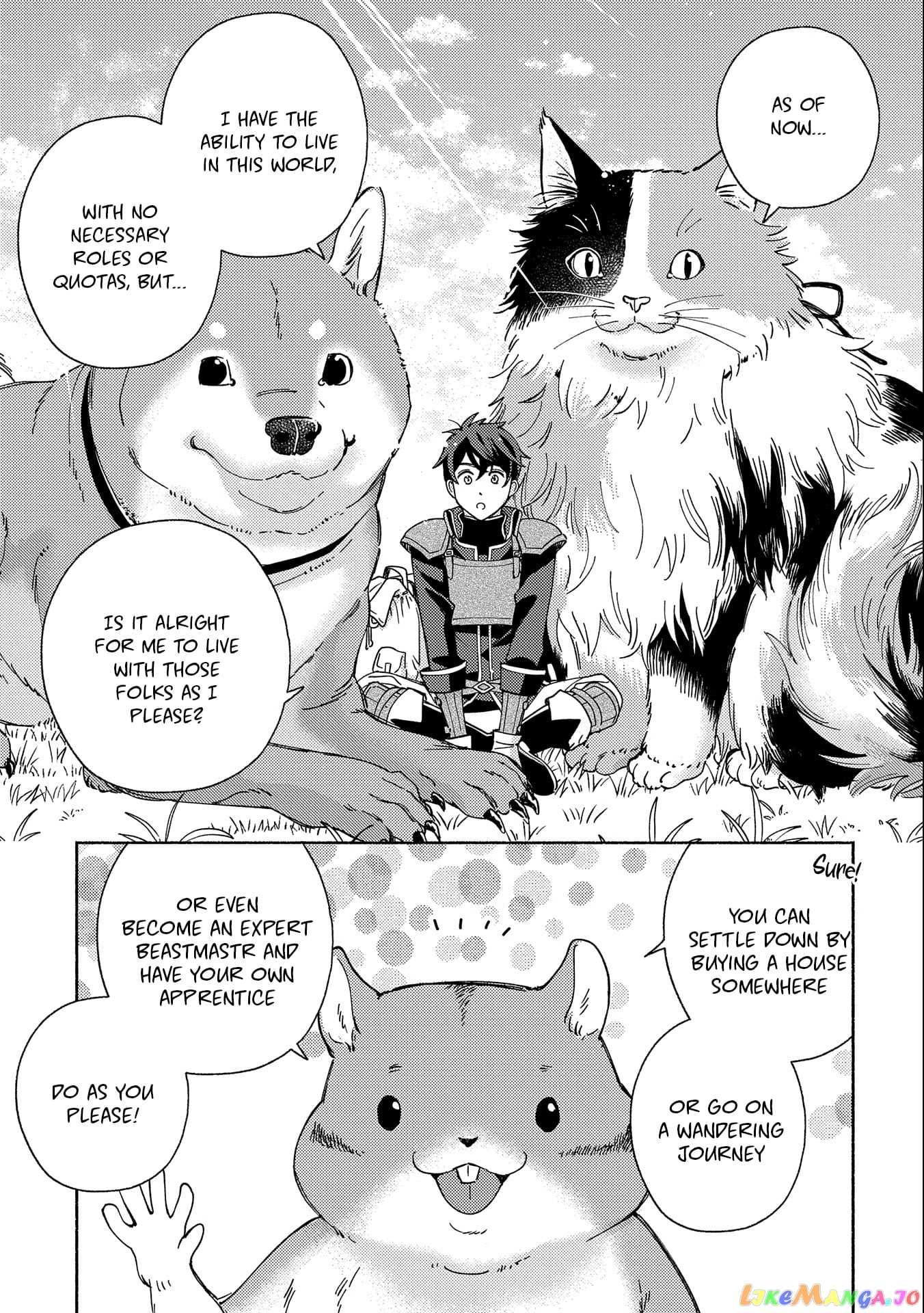 Mofumofu To Mukumuku To Isekai Hyouryuu Seikatsu Chapter 1 - page 28