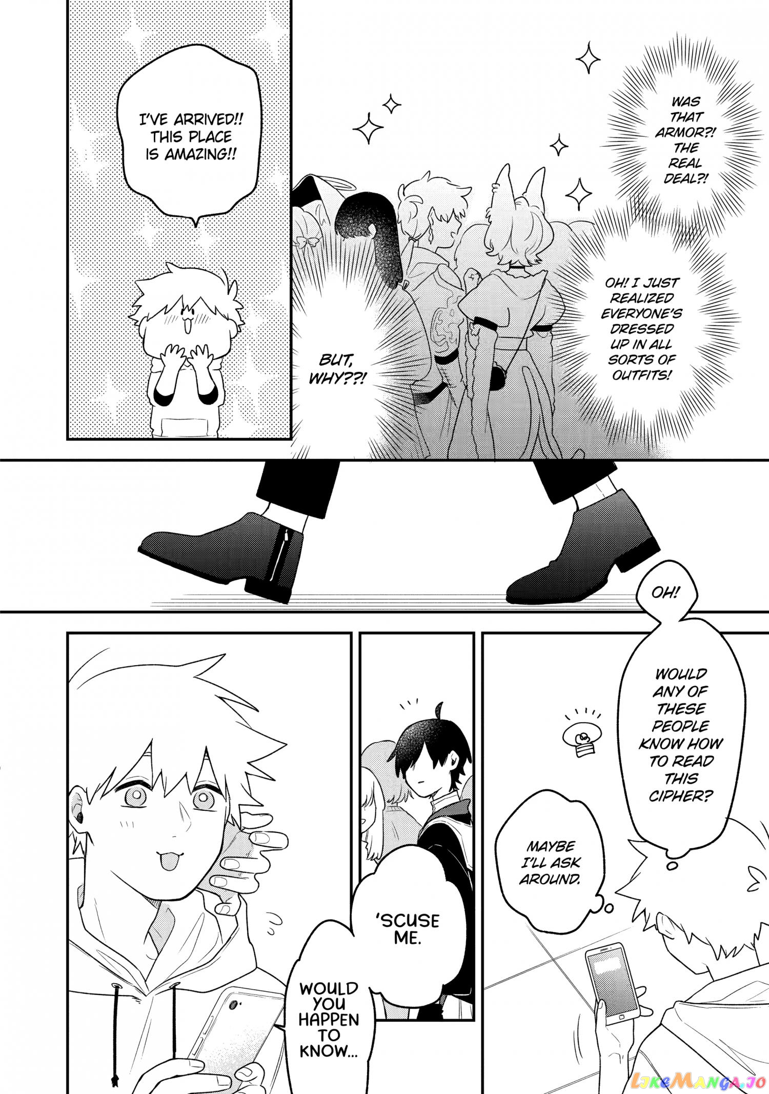 The Story Of How I Went To A Mixer And There Were No Women There chapter 13 - page 10