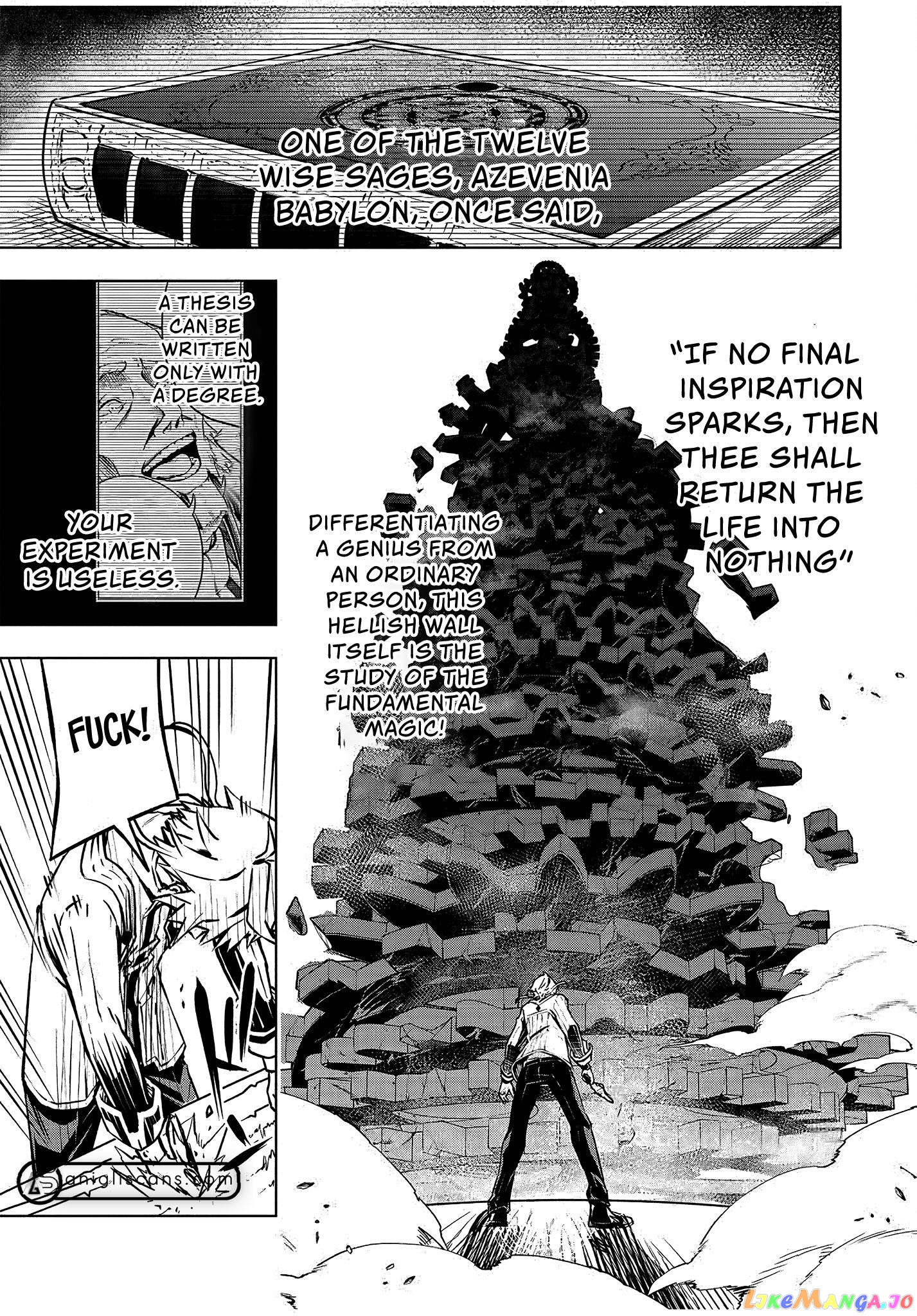 Mahoushi Ni Noranai Ijin – Mueki Na Kenkyuuda To Mahoushou Wo Kaikosareta Tame, Shin Mahou No Kenri Wa Dokusen Datta chapter 2 - page 18