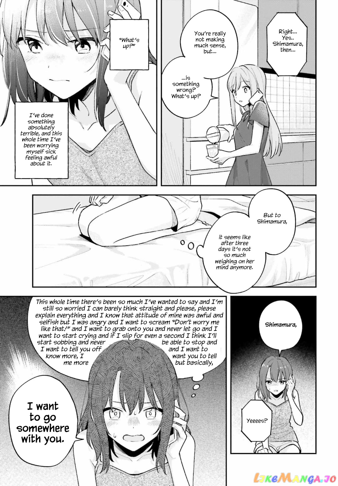 Adachi To Shimamura (Moke Yuzuhara) chapter 29 - page 7
