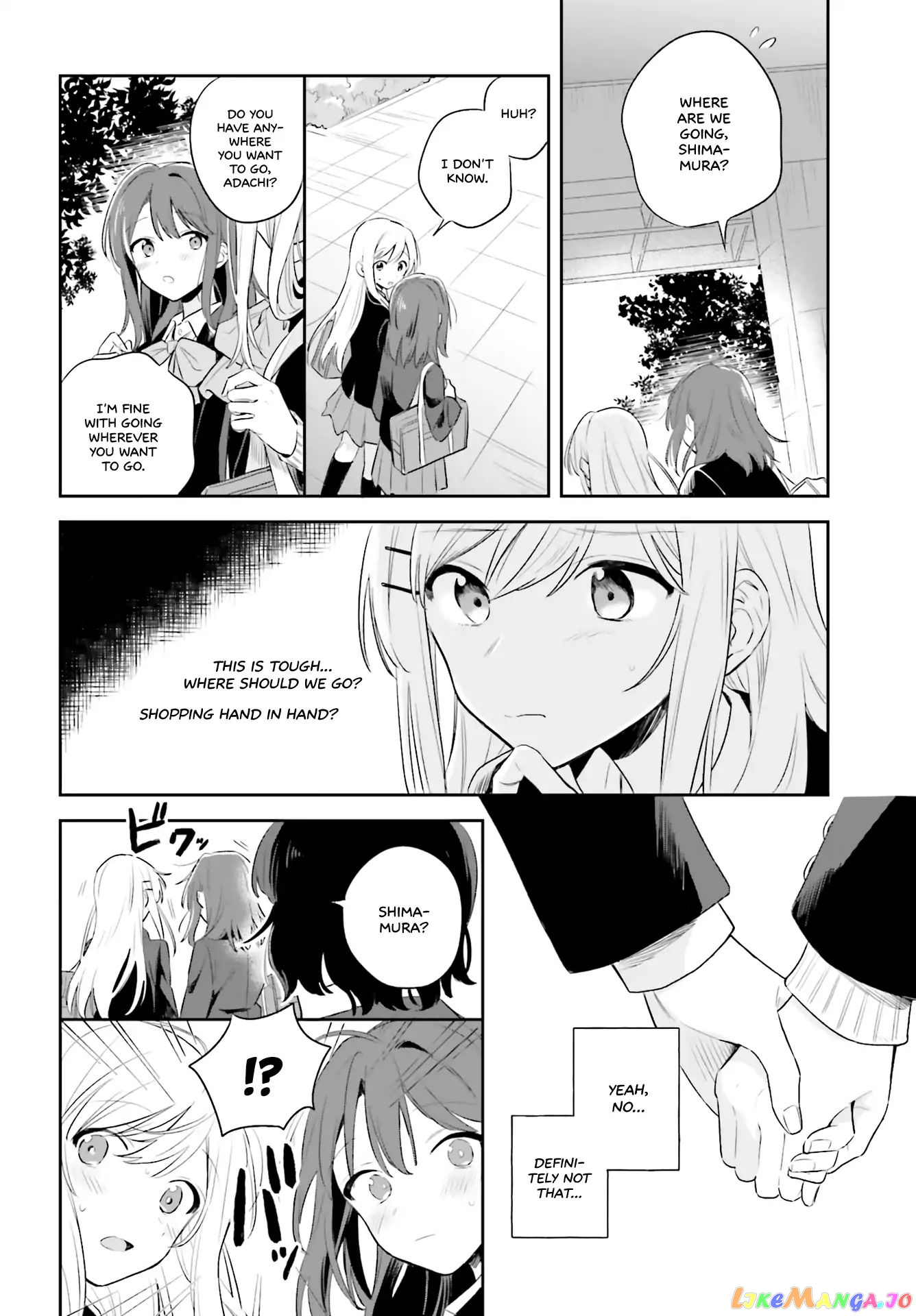 Adachi To Shimamura (Moke Yuzuhara) chapter 1 - page 34