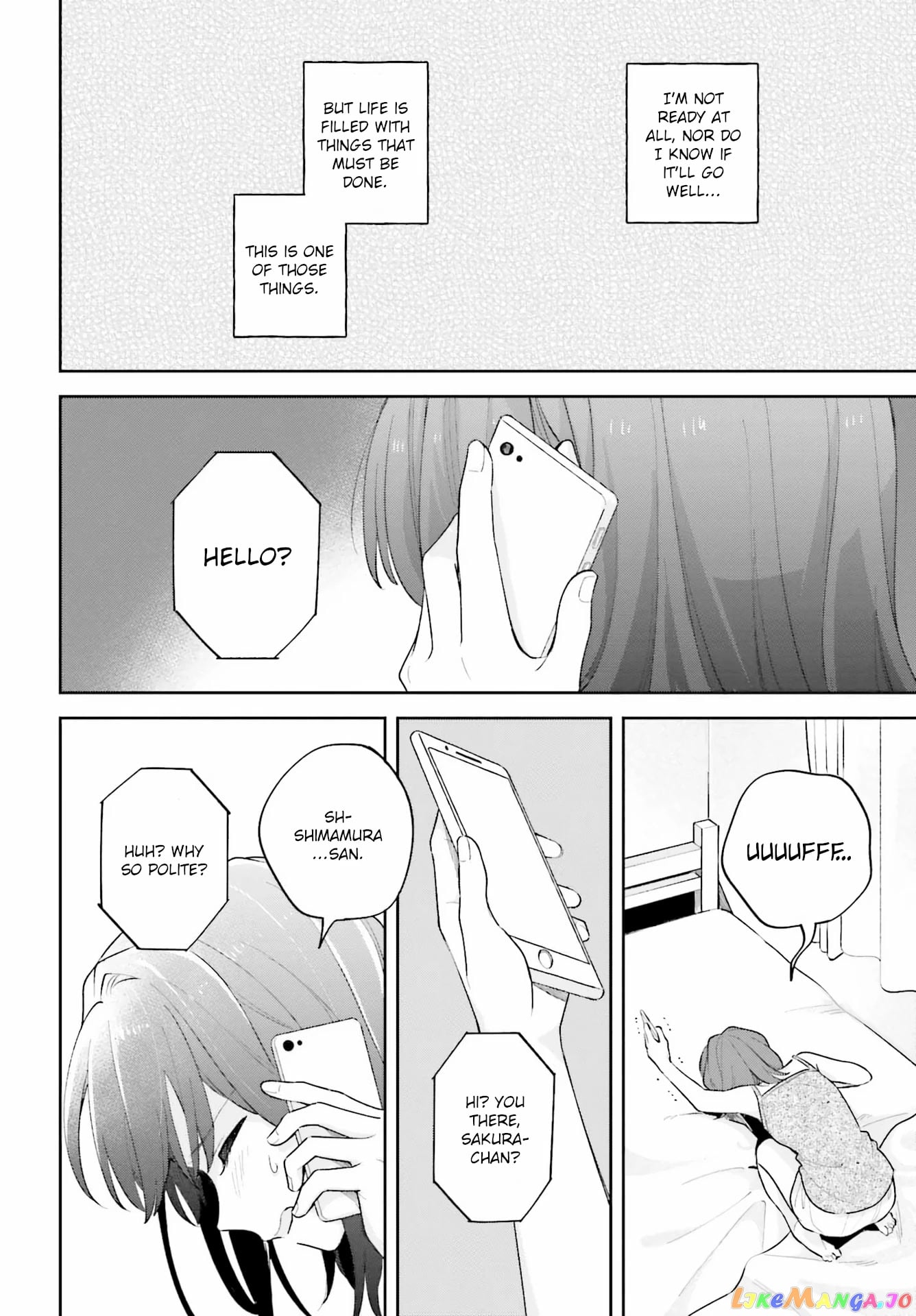 Adachi To Shimamura (Moke Yuzuhara) chapter 29.1 - page 6