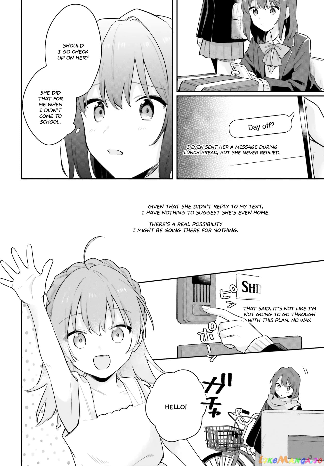 Adachi To Shimamura (Moke Yuzuhara) chapter 15.5 - page 10
